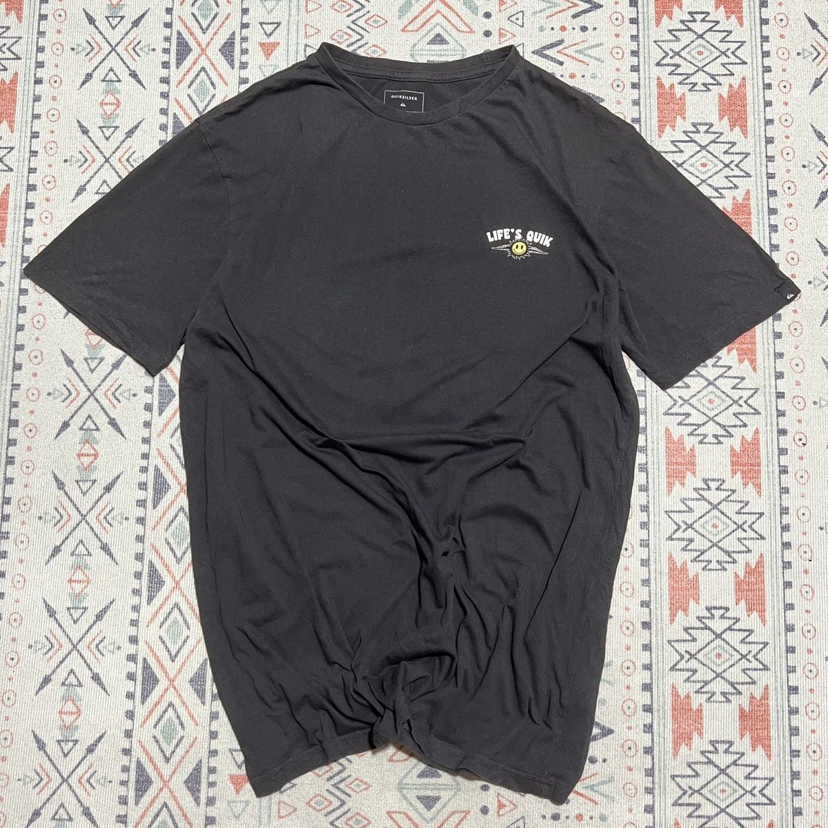 Quiksilver Quiksilver T-shirt Size US L / EU 52-54 / 3 - 5 Thumbnail
