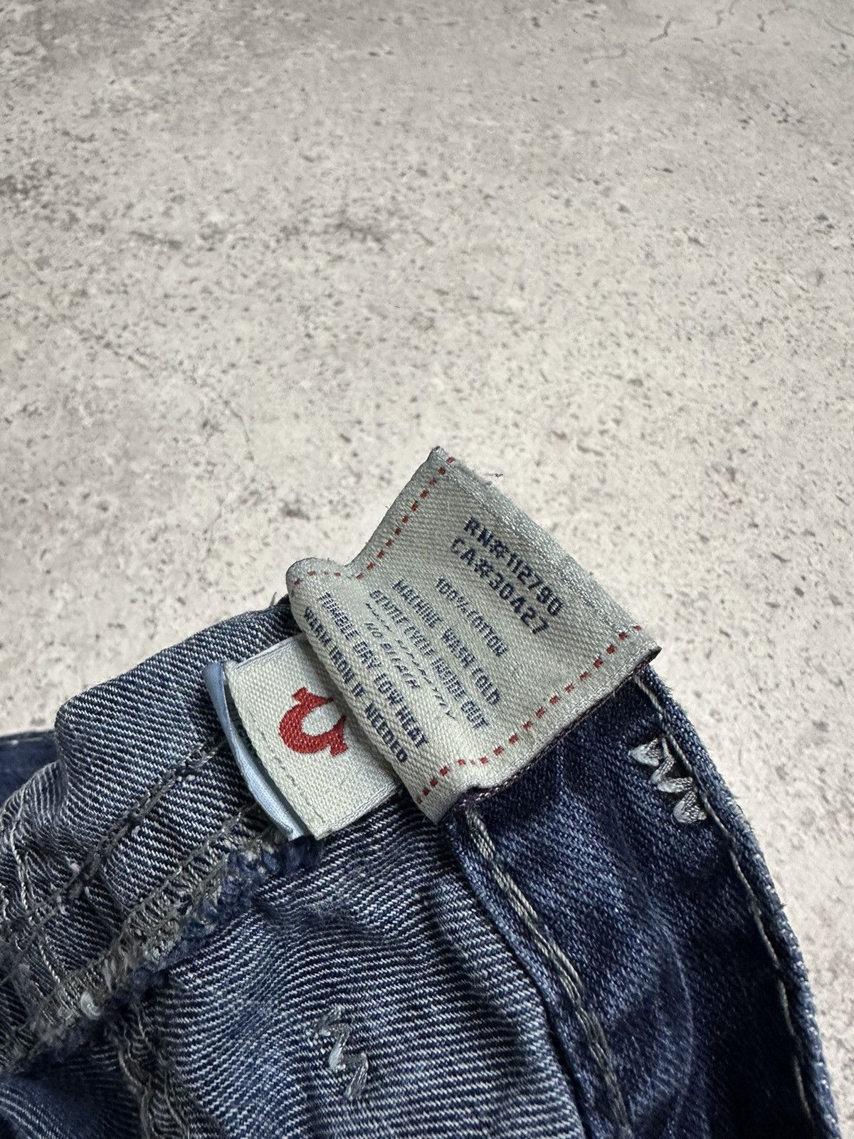True Religion Rare Y2K True Religion Billy Super T Pocket Distressed Pants Size US 32 / EU 48 - 20 Thumbnail