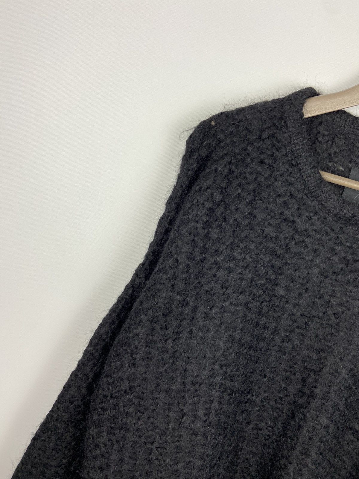 Designer × Thom Krom Thom Krom Black Mens Knitted Sweater Suri Alpaca/Wool Sz S Size US S / EU 44-46 / 1 - 5 Thumbnail