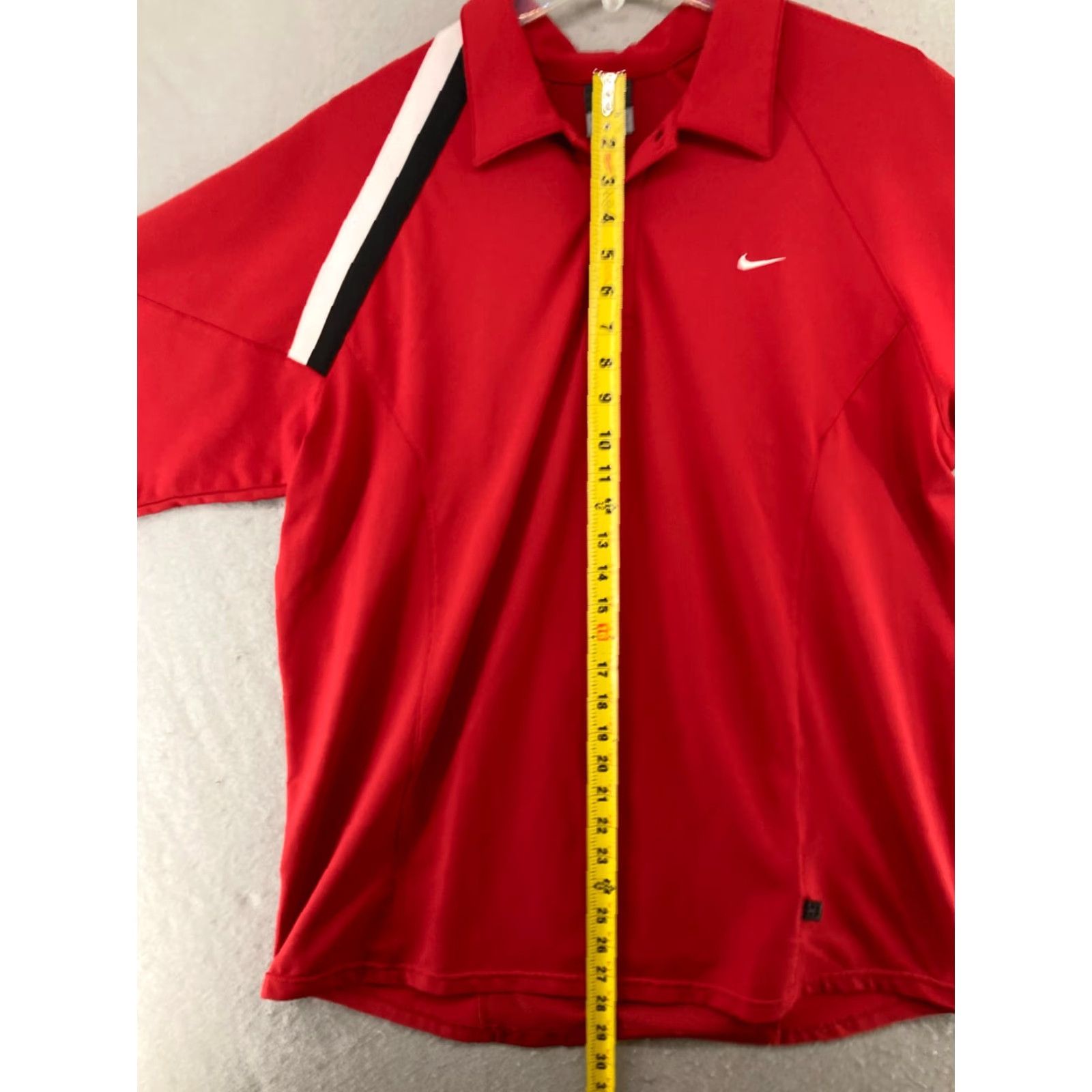 Nike Nike Sphere Dry Polo Mens L Orange Tiger Clemson Swoosh Sportswear Shirt 90s Theme Football Golf Tigers Size US L / EU 52-54 / 3 - 3 Thumbnail