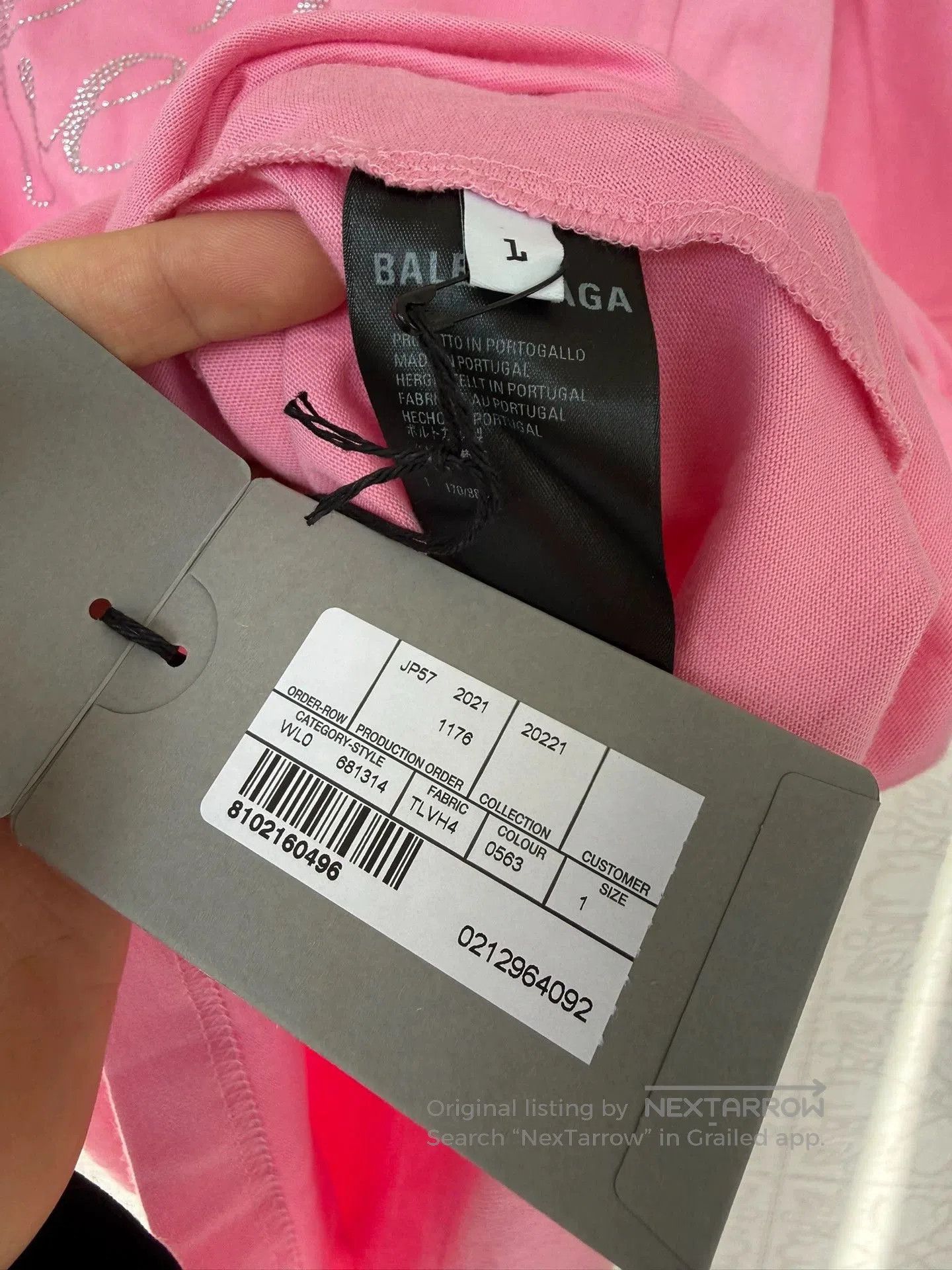 Balenciaga Balenciaga Pink Short Sleeve T. Size S / US 4 / IT 40 - 4 Thumbnail