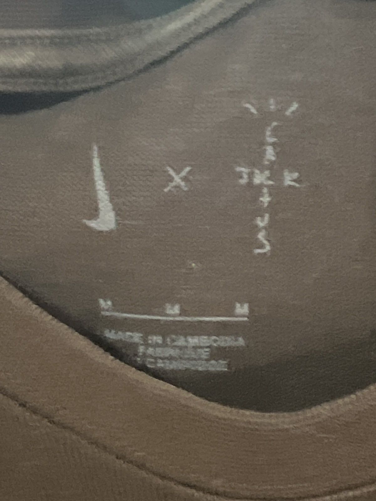 Nike × Travis Scott Travis Scott Cactus Corp Tee Size US M / EU 48-50 / 2 - 3 Thumbnail
