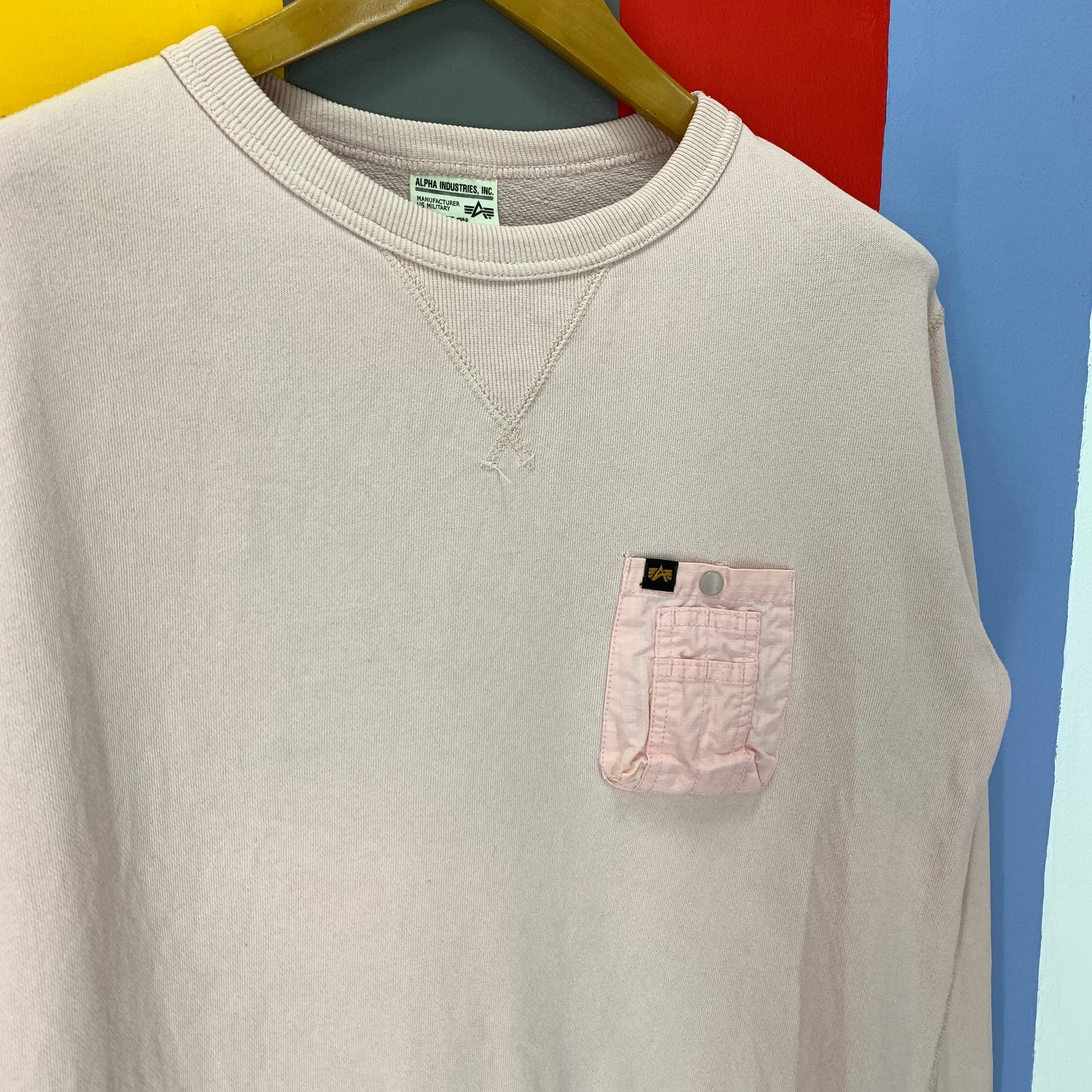Alpha Industries ALPHA INDUSTRIES Crew Neck Sweatshirt #2580/V Size US M / EU 48-50 / 2 - 2 Thumbnail