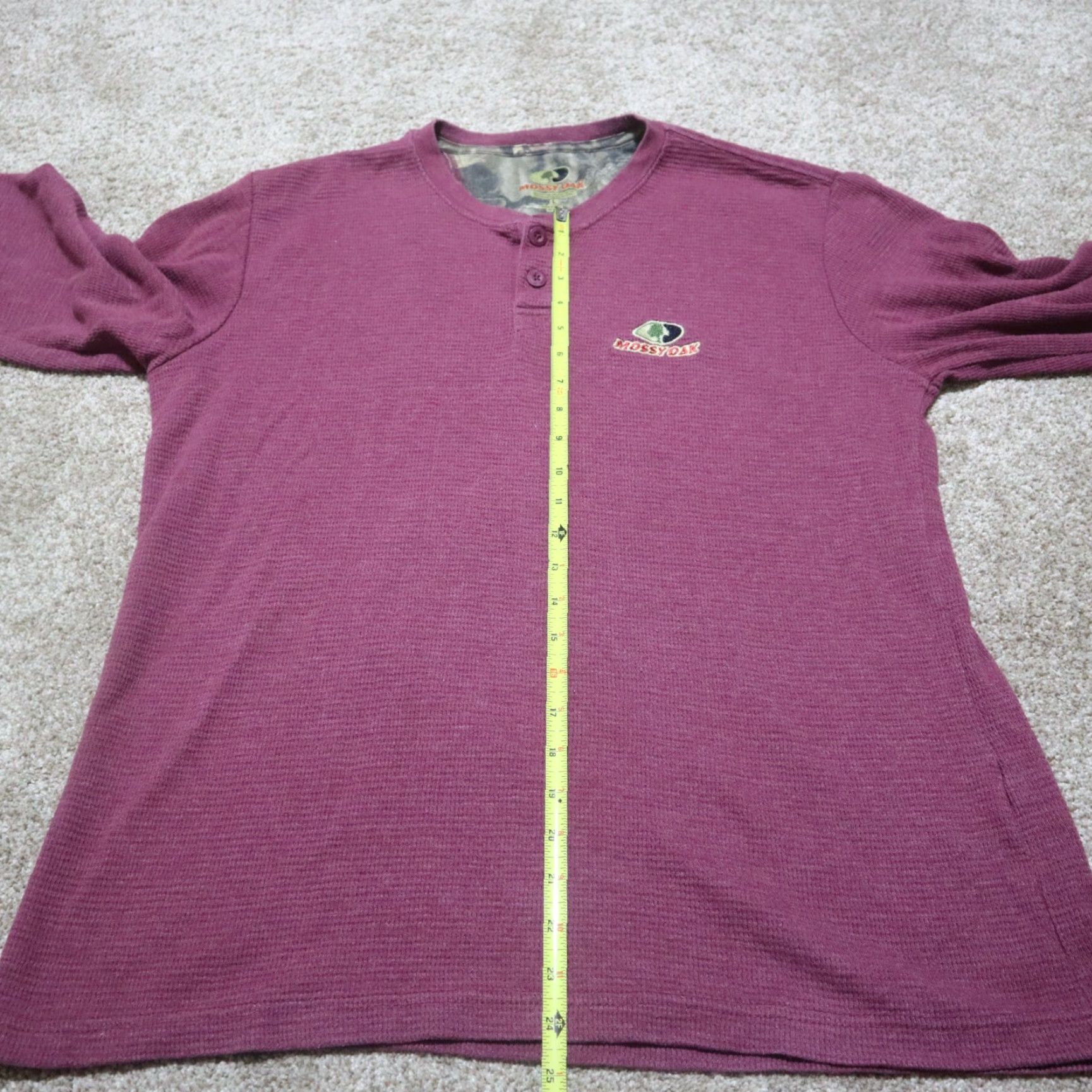 Vintage Mossy Oak Sweatshirt Shirt Men L Burgundy Mossy Oak Large Long Sleeve Shirt Sweatshirt Size US L / EU 52-54 / 3 - 5 Thumbnail