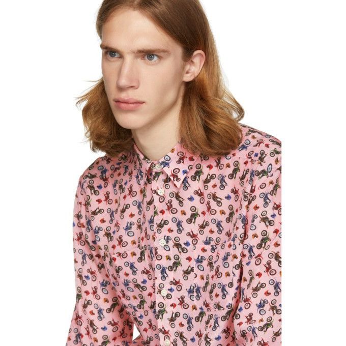 Saint Laurent Paris SAINT LAURENT dirt bike shirt Size US M / EU 48-50 / 2 - 4 Thumbnail