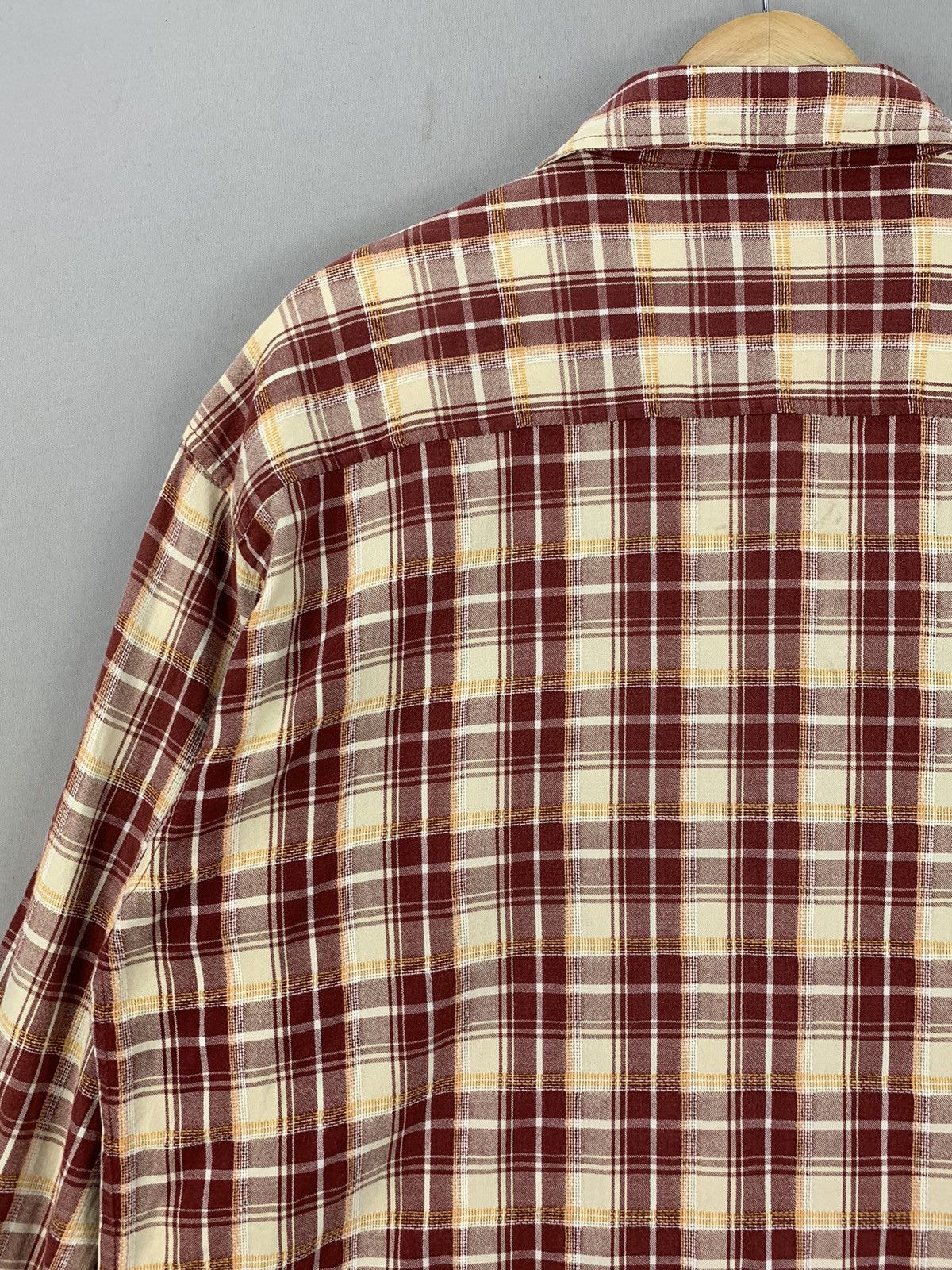 Formula 1 Benetton Formula 1 Vintage Plaid Zipper Flannel Jacket Size US L / EU 52-54 / 3 - 12 Thumbnail