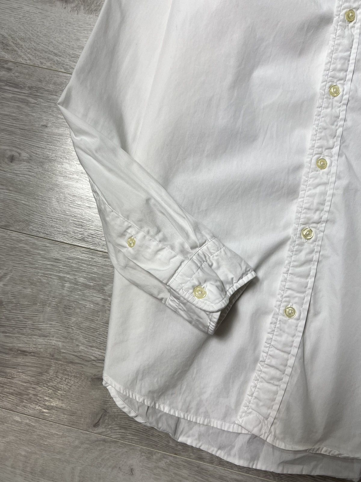 Polo Ralph Lauren Polo Ralph Lauren White Long Sleeve Button Up Shirt Size US S / EU 44-46 / 1 - 7 Thumbnail