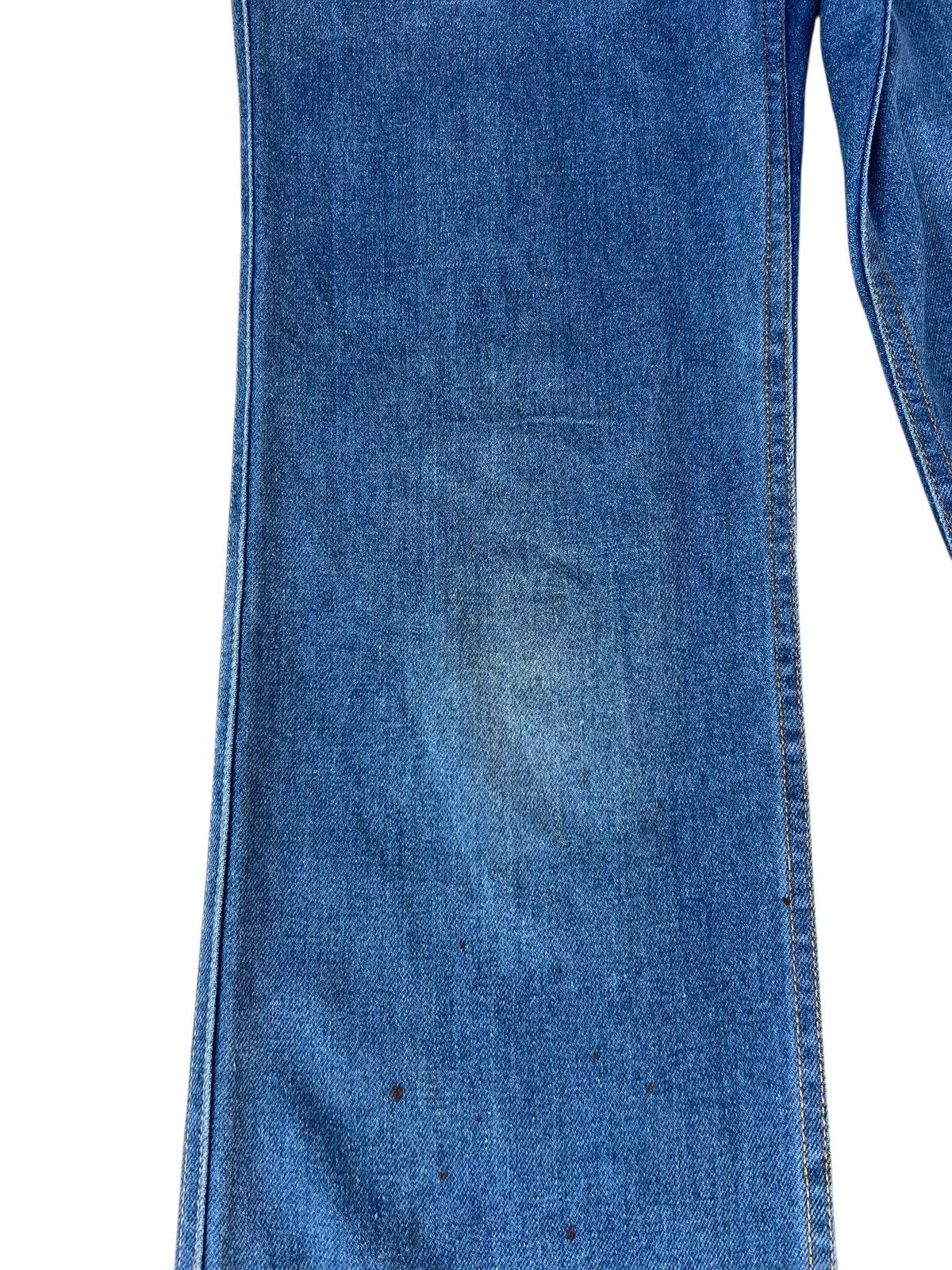 Levi's Vintage 70s Levi’s Movin On Jeans Blue Tab Flare Denim Jeans Size US 30 / EU 46 - 7 Thumbnail