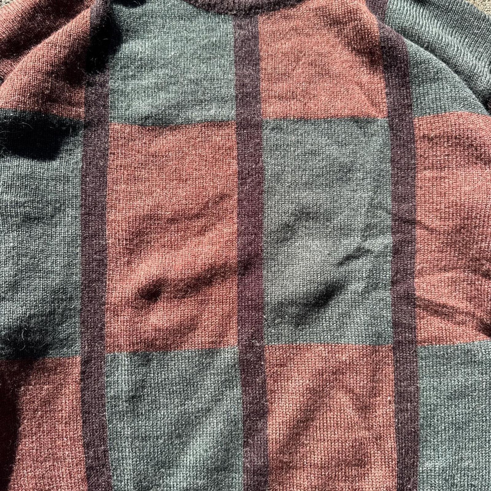 Vintage Vintage Greenfield Earth Tone Brown Knit Sweater Size Medium Size US M / EU 48-50 / 2 - 3 Thumbnail