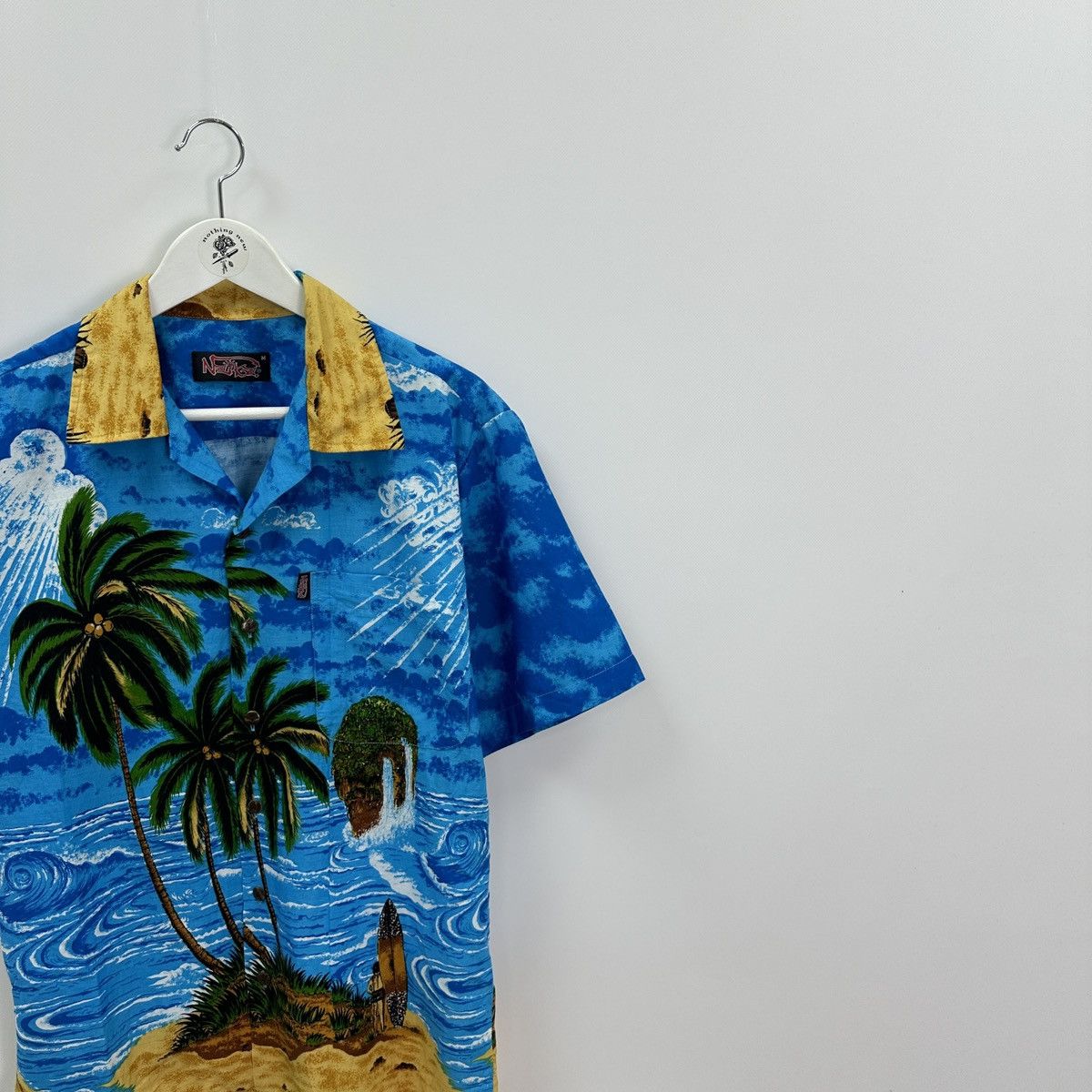 Vintage Vintage 90s Naika Paradise Island Hawaiian Shirt size M nice Size US M / EU 48-50 / 2 - 2 Thumbnail