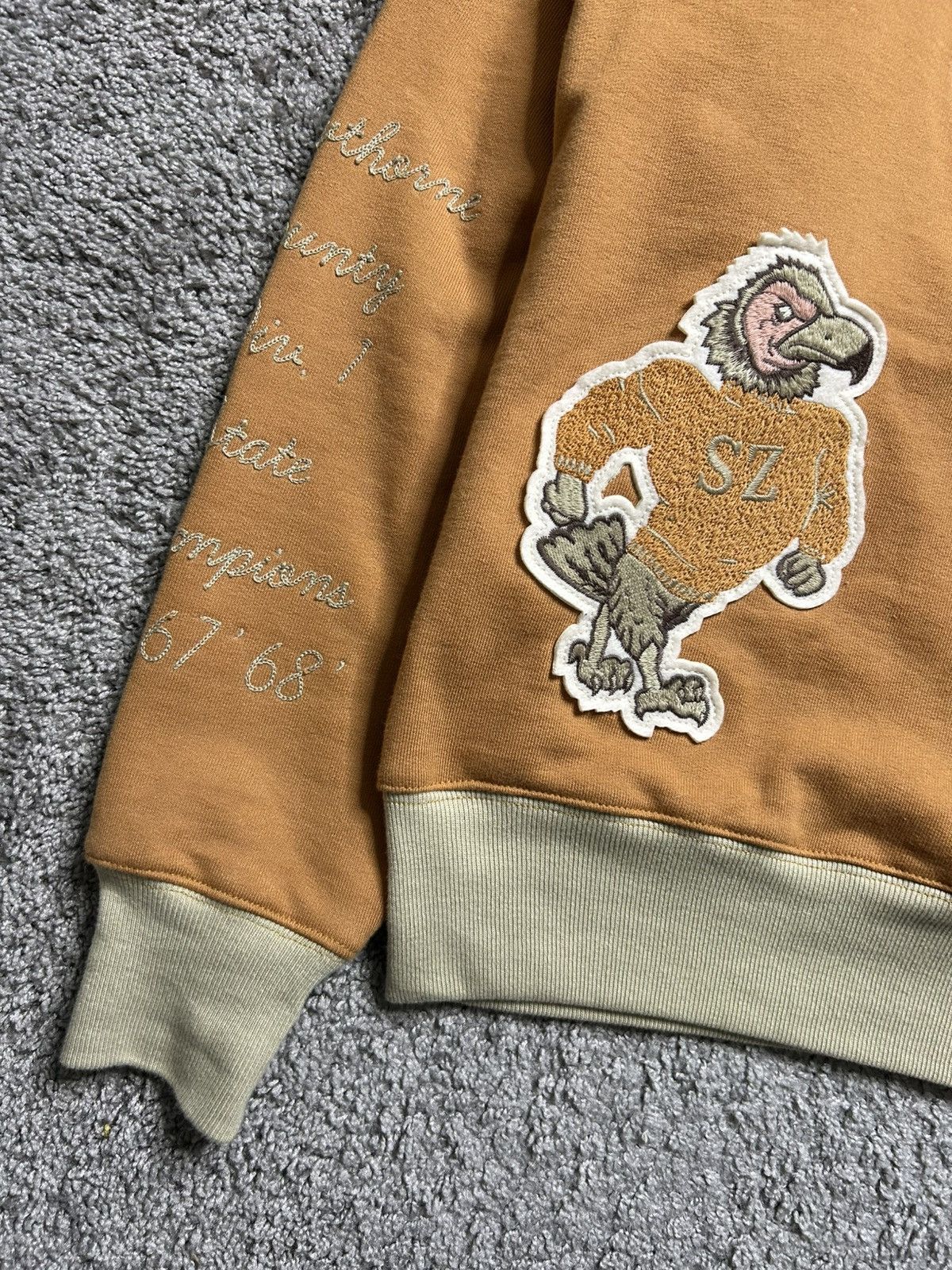Samuel Zelig Samuel Zelig Sample Varsity French Terry Sweatshirt Crewneck Size US L / EU 52-54 / 3 - 3 Thumbnail