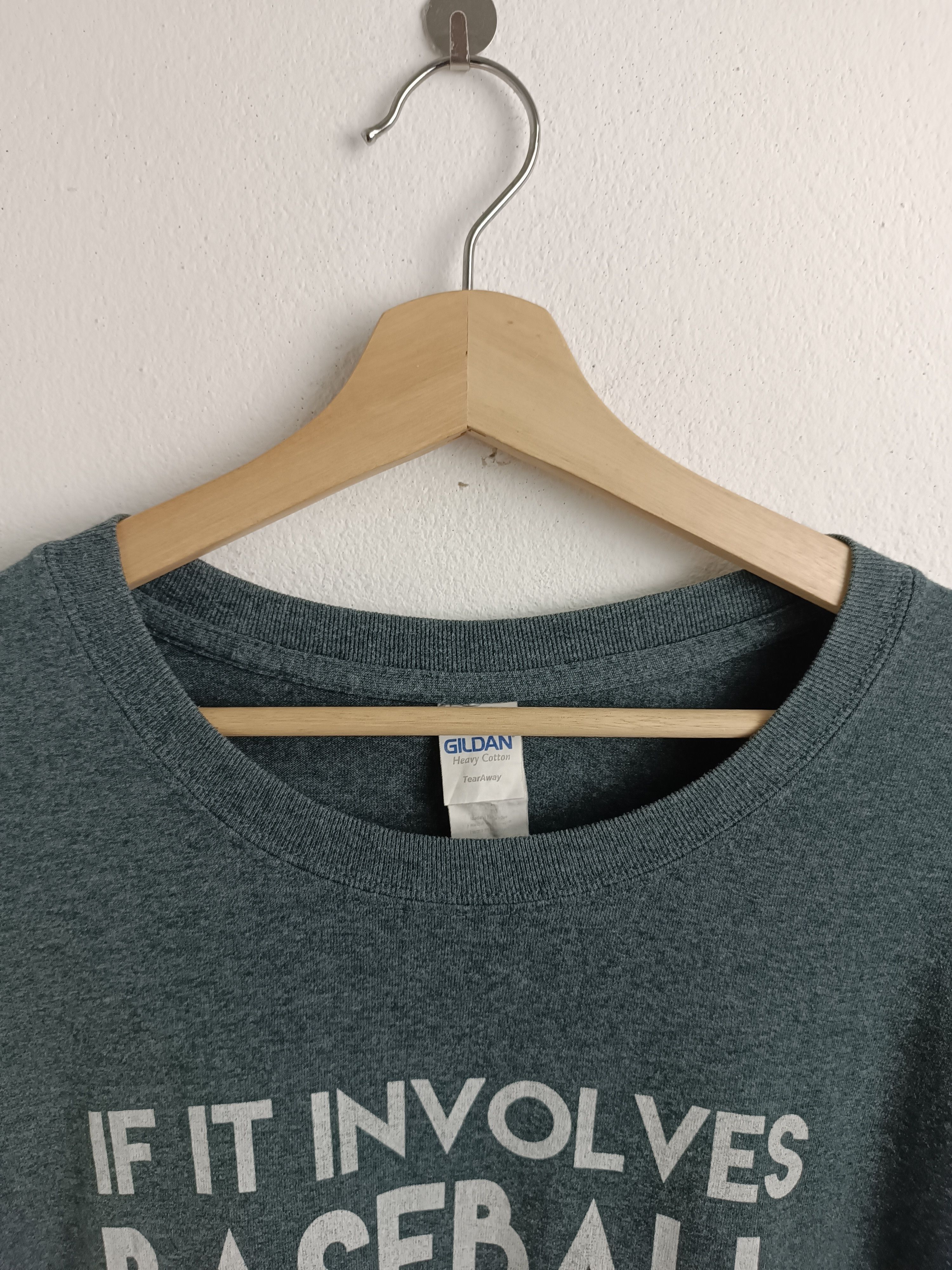 Vintage VINTAGE BASEBALL & TACOS COUNT ME IN FUNNY HUMOR QUOTE TEE Size US XXL / EU 58 / 5 - 7 Thumbnail