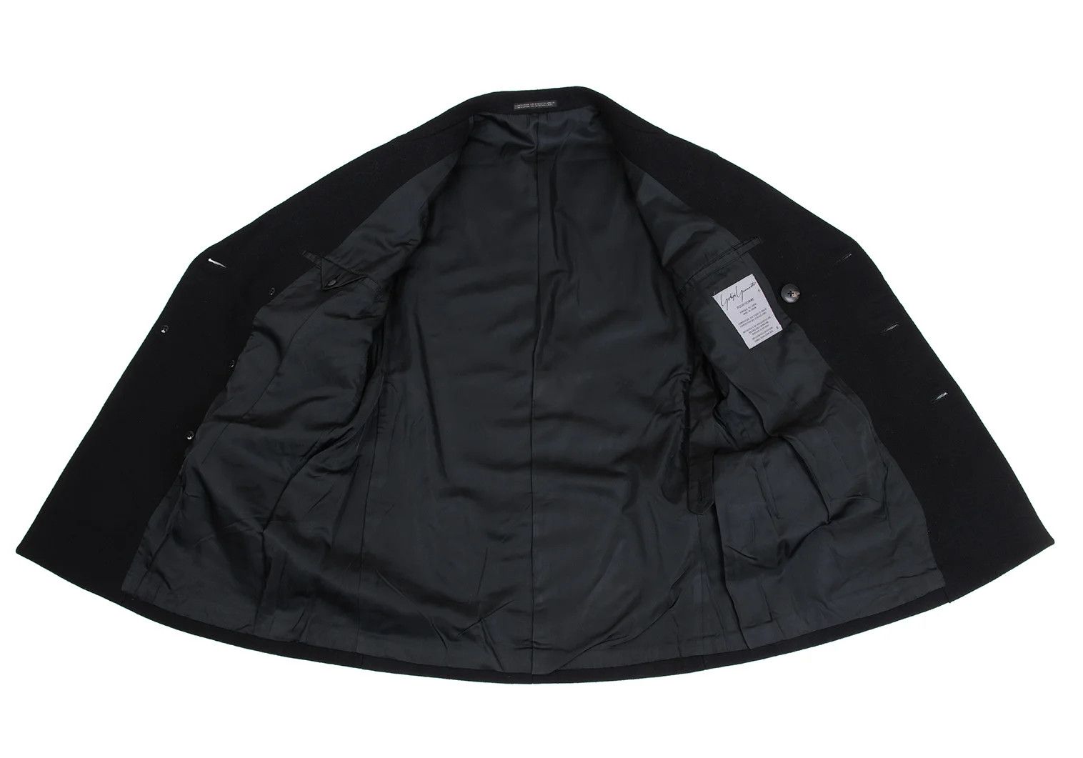 Yohji Yamamoto Yohji Yamamoto Felt Wool Double Jacket Size US S / EU 44-46 / 1 - 15 Thumbnail
