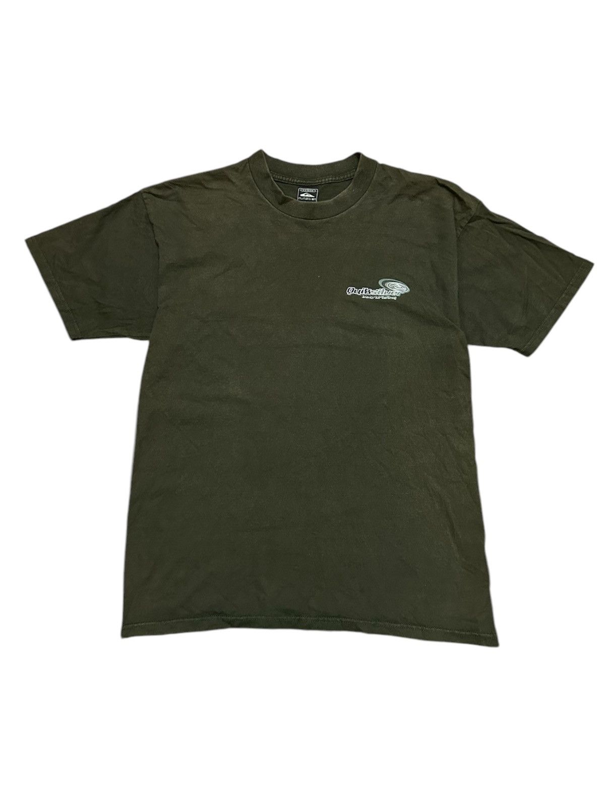 Quiksilver × Vintage Vintage 1990 Quiksilver Surfwear Tee Shirt Size US L / EU 52-54 / 3 - 2 Thumbnail