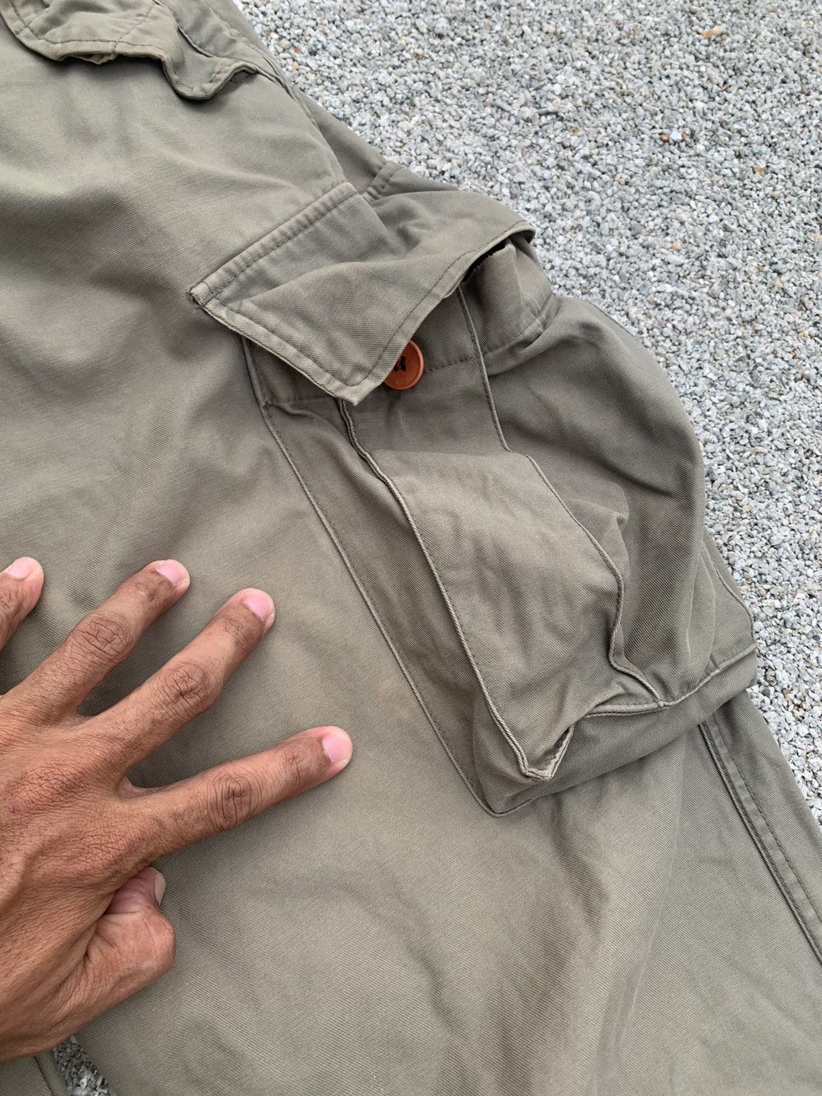 If Six Was Nine × Japanese Brand × Vintage 💥Loose💥Vintage Dico Cargo Pants Size US 31 - 8 Thumbnail