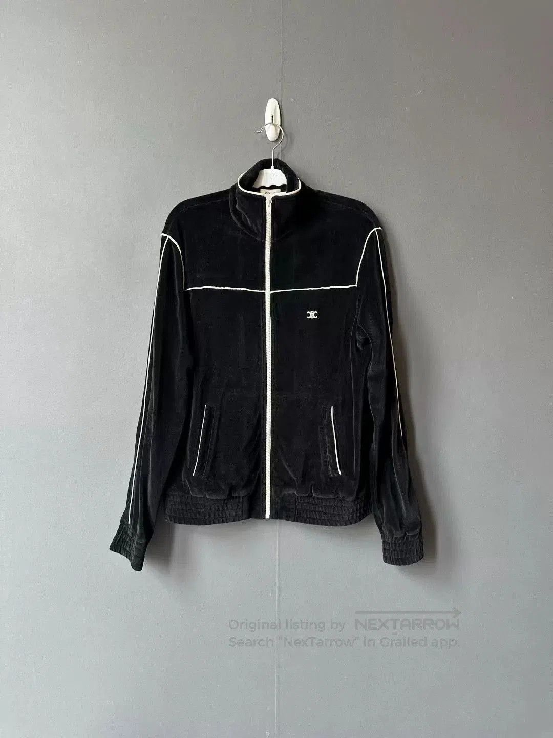 Celine celine black velvet jacket size small. Size S / US 4 / IT 40 - 1 Thumbnail