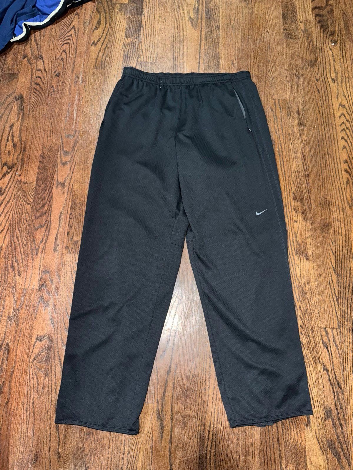 Nike Vintage 2000’s Nike Fit Dry Sweatpants Charcoal Grey Sz XXL Size 42" / US 20 - 2 Thumbnail