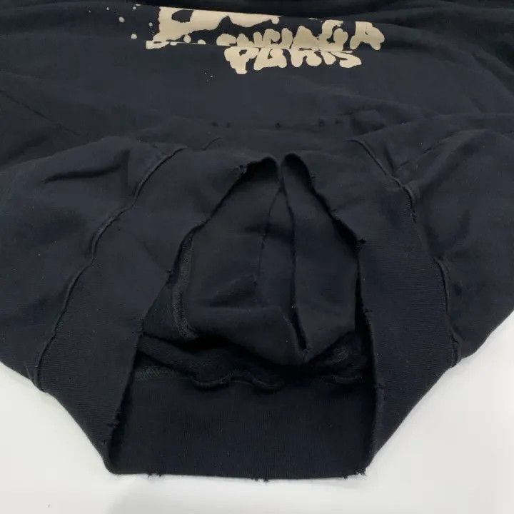 Balenciaga Balenciaga Logo Print Hooded Sweatshirt Men 0079-2507 Size US S / EU 44-46 / 1 - 9 Thumbnail