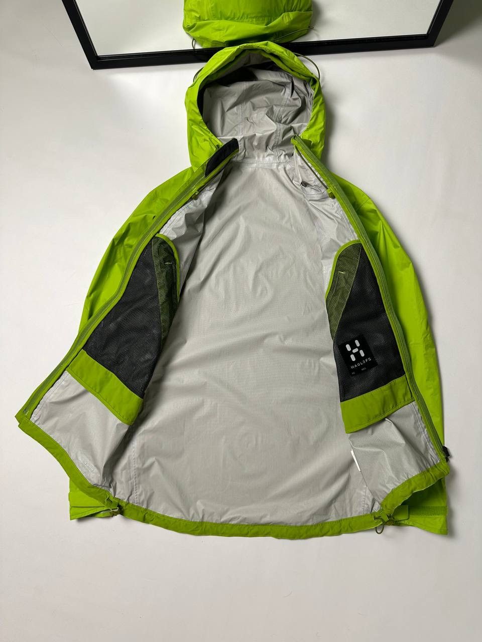 Goretex × Haglofs Haglofs Waterproof Outdor Gorpcore style Mountain Jacket Size US S / EU 44-46 / 1 - 2 Thumbnail