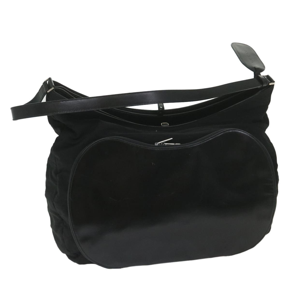 Gucci Black Canvas Shoulder Bag (Pre-Owned) Size ONE SIZE - 1 Thumbnail