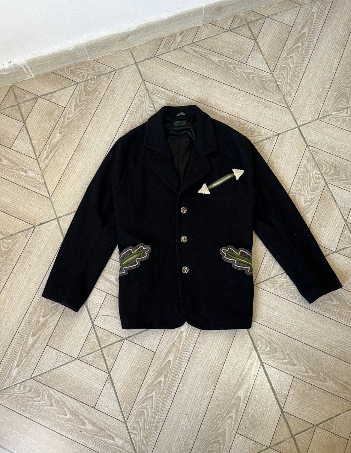 Jean Paul Gaultier Junior Gaultier FW88-89 trachten wool jacket Size US S / EU 44-46 / 1 - 2 Thumbnail