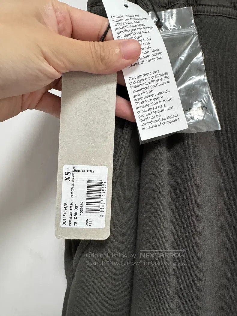 Rick Owens Rick Owens size xs Grey hanging crotch pants Size US 28 / EU 44 - 3 Thumbnail