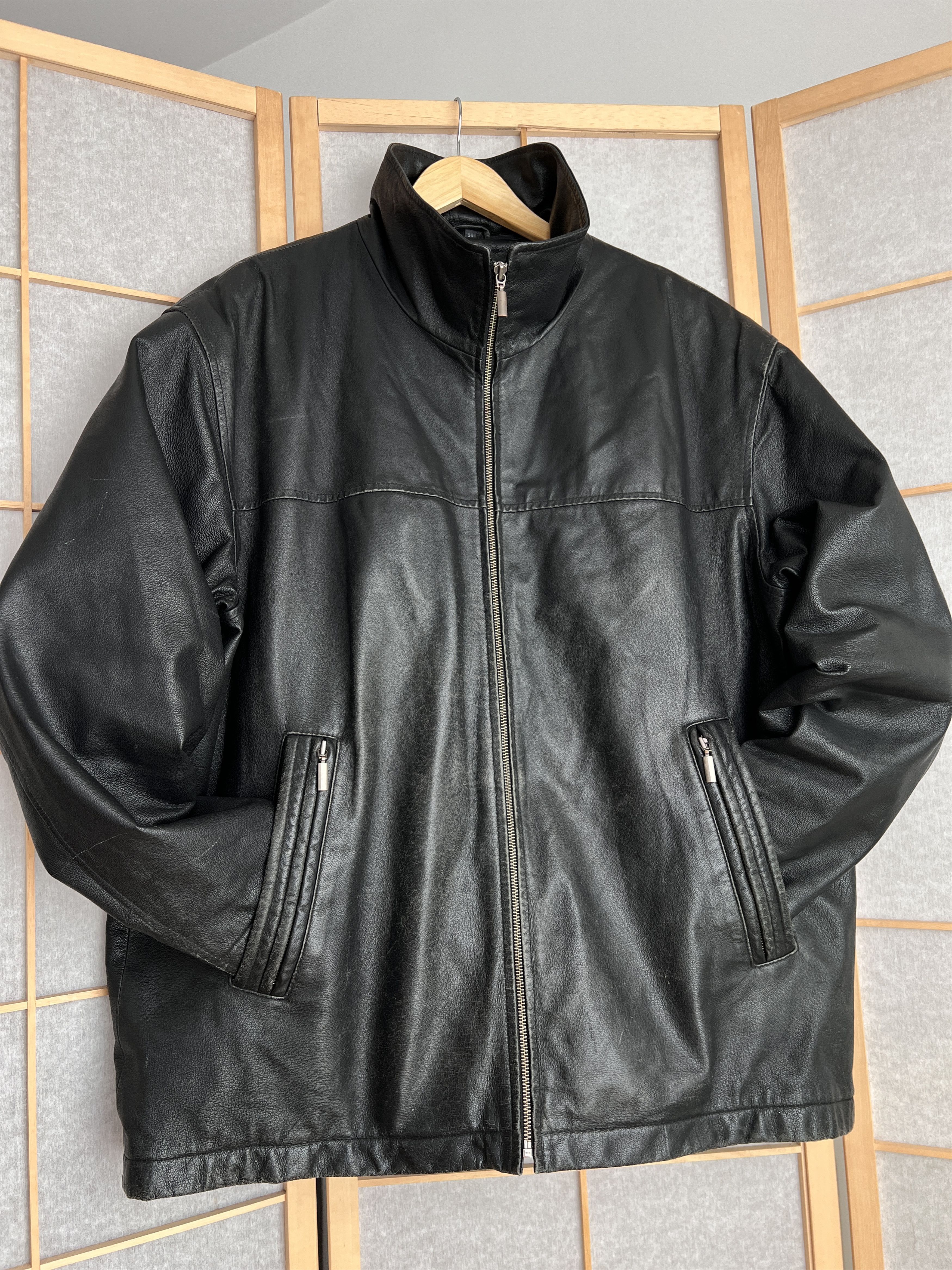 Hysteric Glamour 90s real leather jacket coat boxy fit y2k avant garde opium Size US XL / EU 56 / 4 - 12 Thumbnail