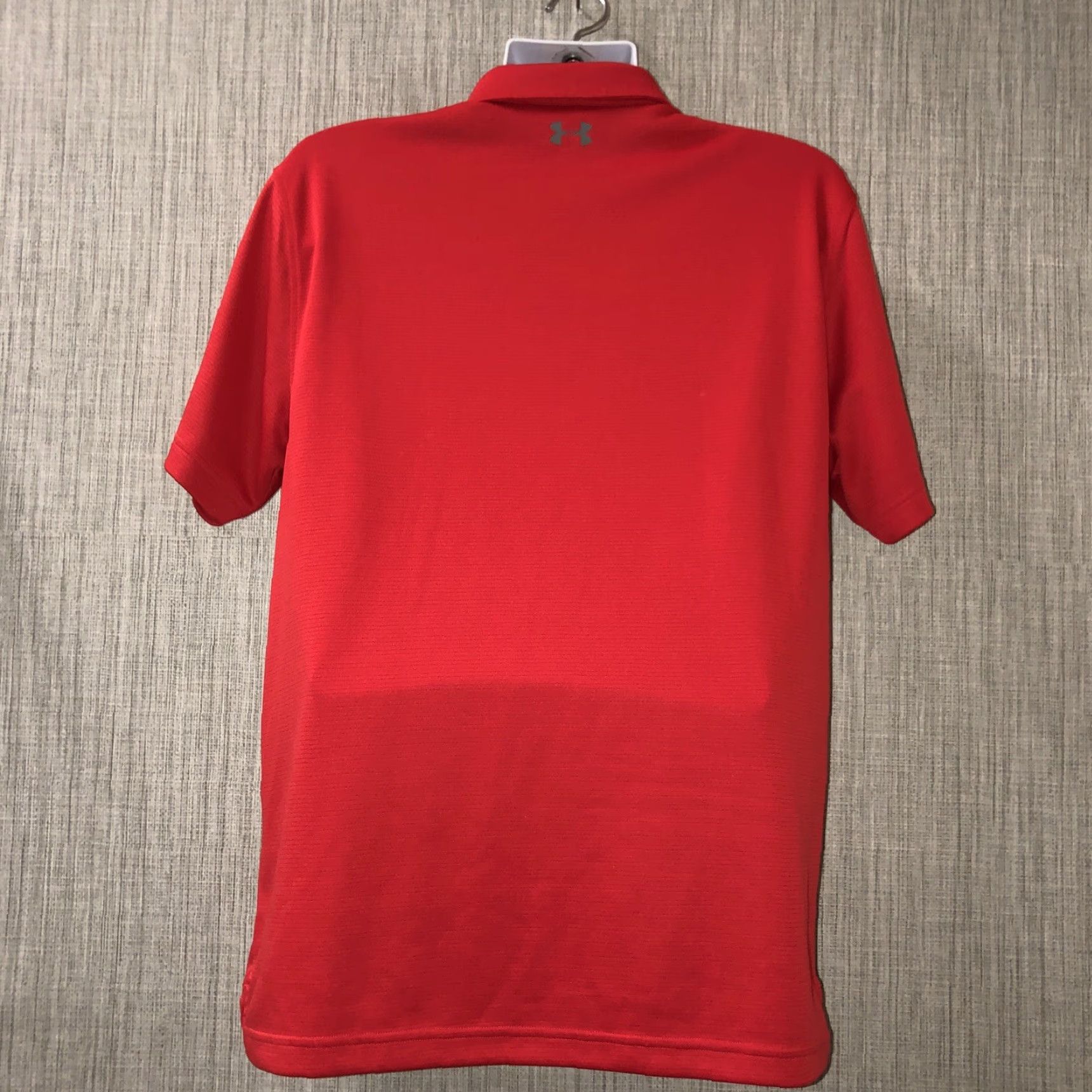 Under Armour Under Armour Polo Shirt Red XL Mens Short Sleeve Size US XL / EU 56 / 4 - 3 Thumbnail