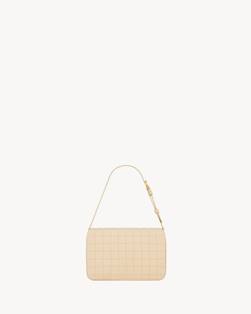 Saint Laurent Paris o1b1hav111125 Size: OS/ Le Maillon Satchel Nubuck Suede Size ONE SIZE - 2 Thumbnail
