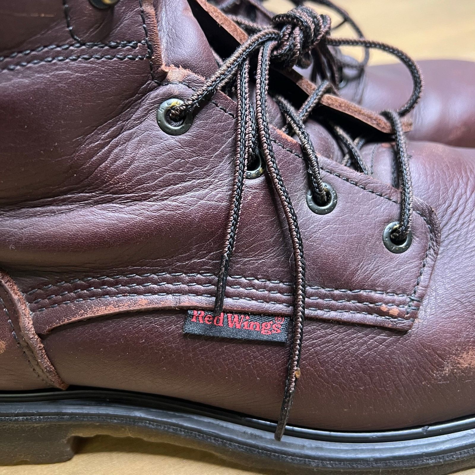 Red Wing Red Wing 606 Leather Work Boots Soft Toe EH USA Men’s 14 E2 Size US 14 / EU 47 - 9 Thumbnail