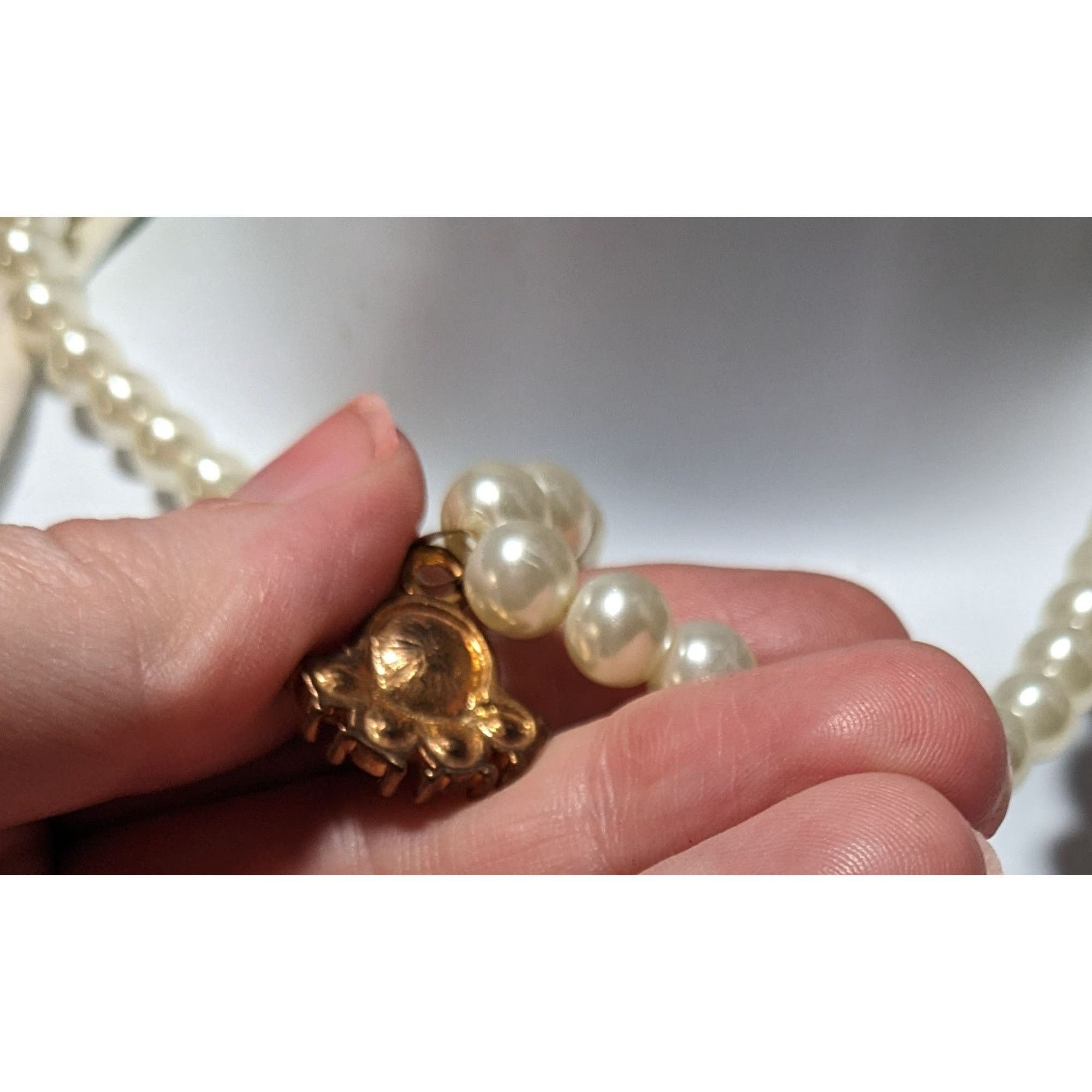 Other Vintage Regency Style Pearl Bridal Necklace Size ONE SIZE - 12 Thumbnail