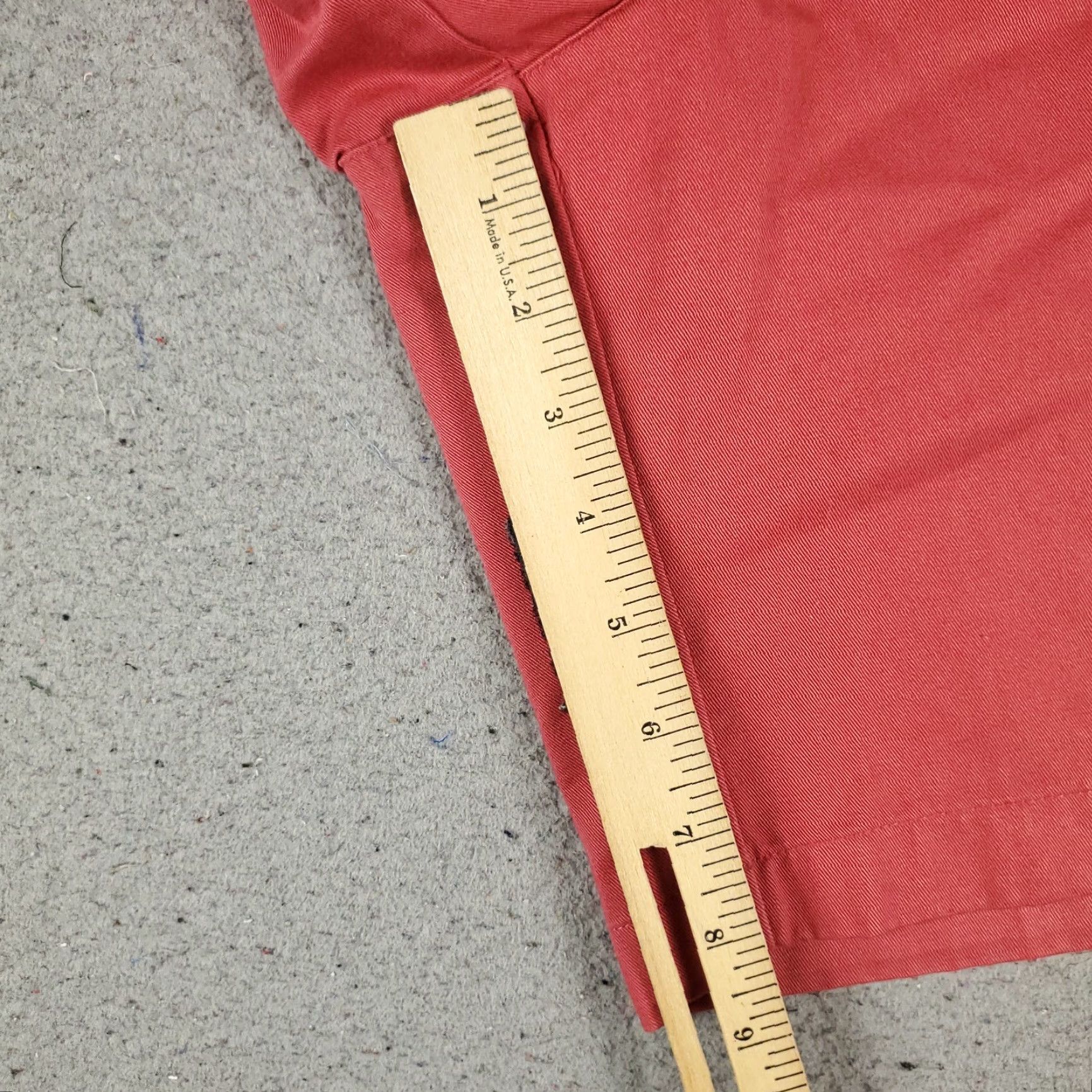 Vintage VINTAGE Greg Norman Mens Shorts Size 36 Red Chino Casual Golf Flat Front Cotton Size US 36 / EU 52 - 6 Thumbnail