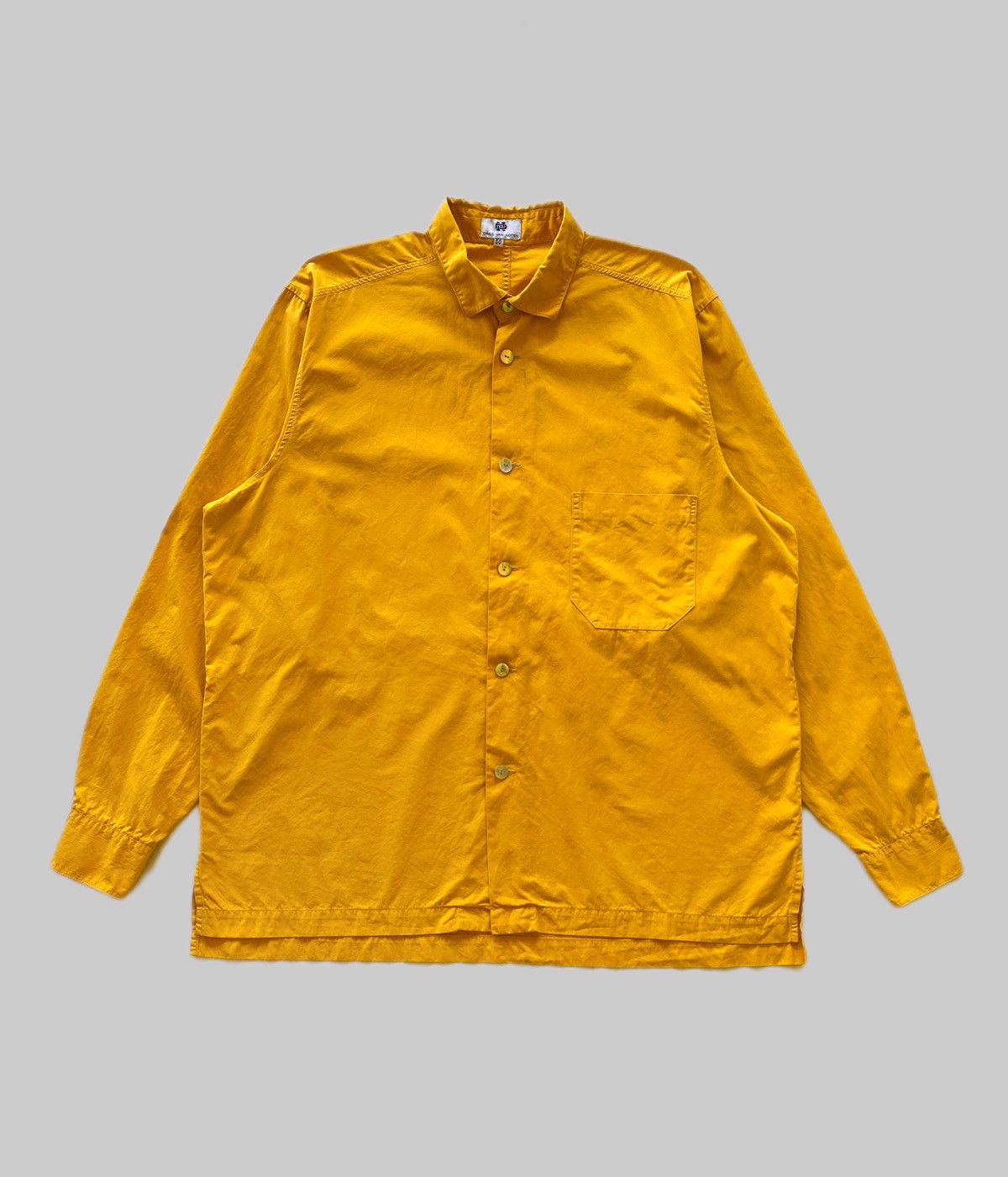 Dries Van Noten QUICK SALE❗️ Dries Van Noten Classic Mustard Oversized Shirt Size US L / EU 52-54 / 3 - 1 Thumbnail