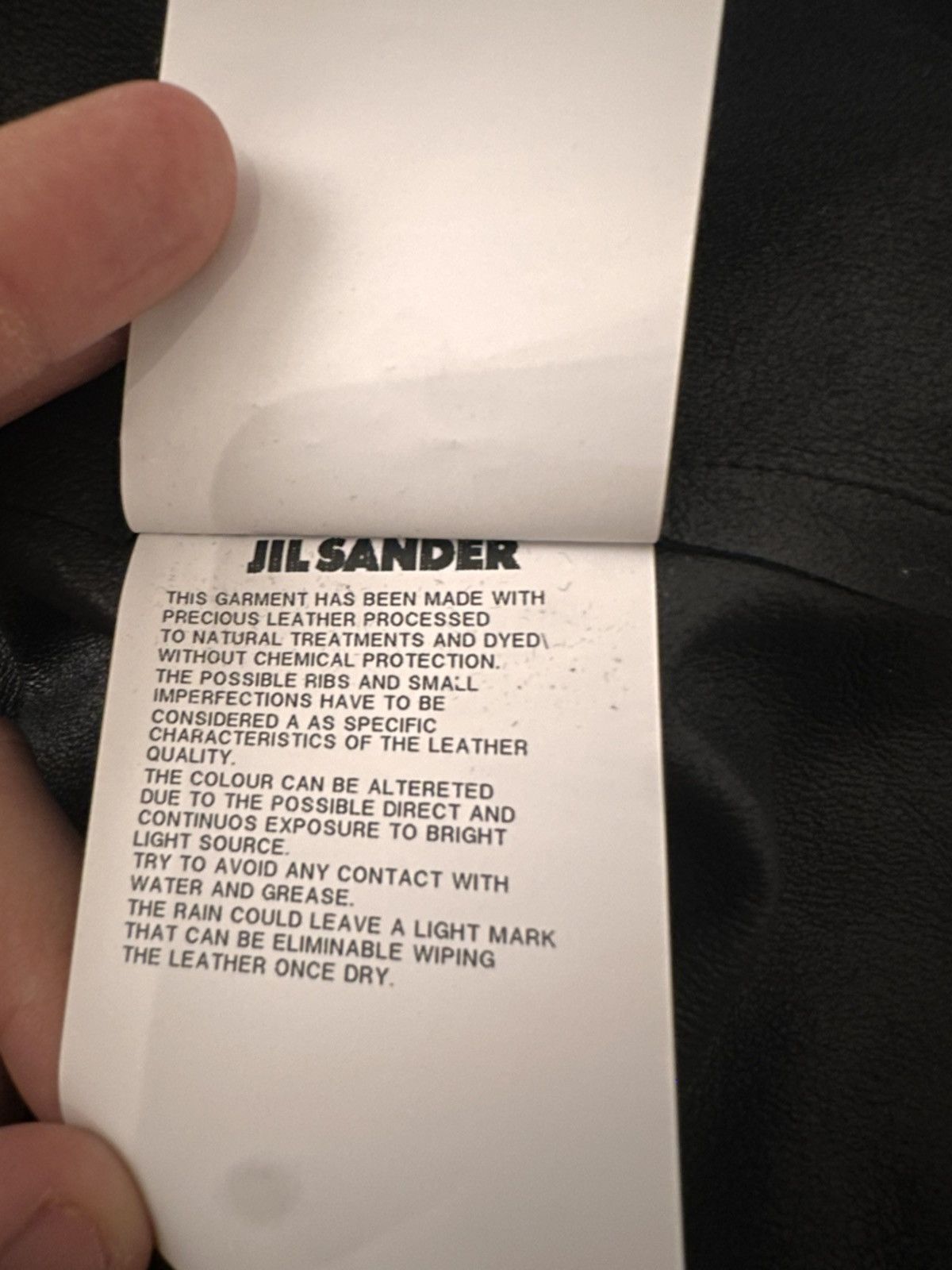 Jil Sander Jil Sander Lamb Leather Shirt Size US M / EU 48-50 / 2 - 9 Thumbnail