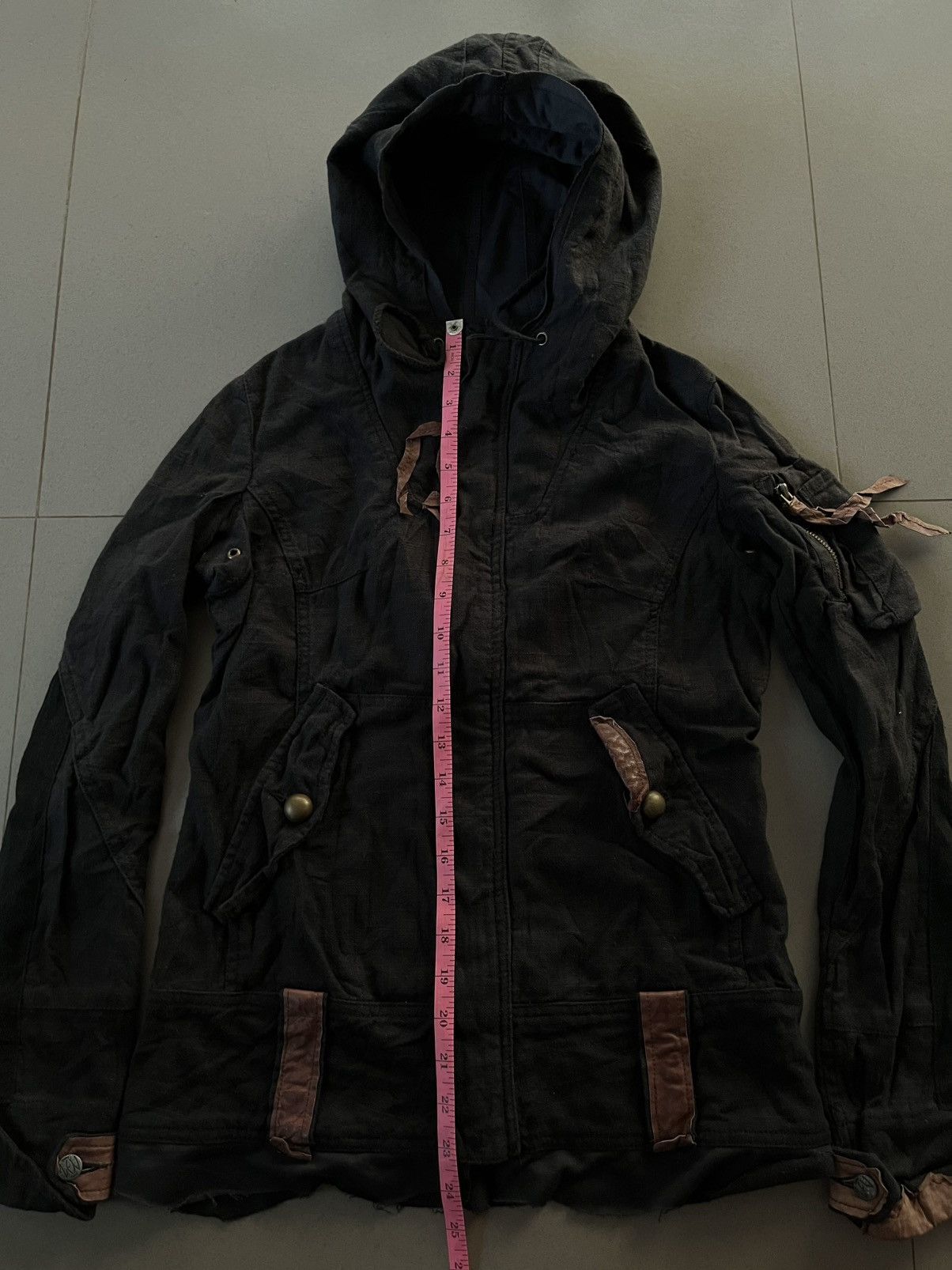 14th Addiction JAPANESE BRAND BONO LEATHER GOTHIC PUNK BONDAGE GOA STYLE Size US S / EU 44-46 / 1 - 12 Thumbnail