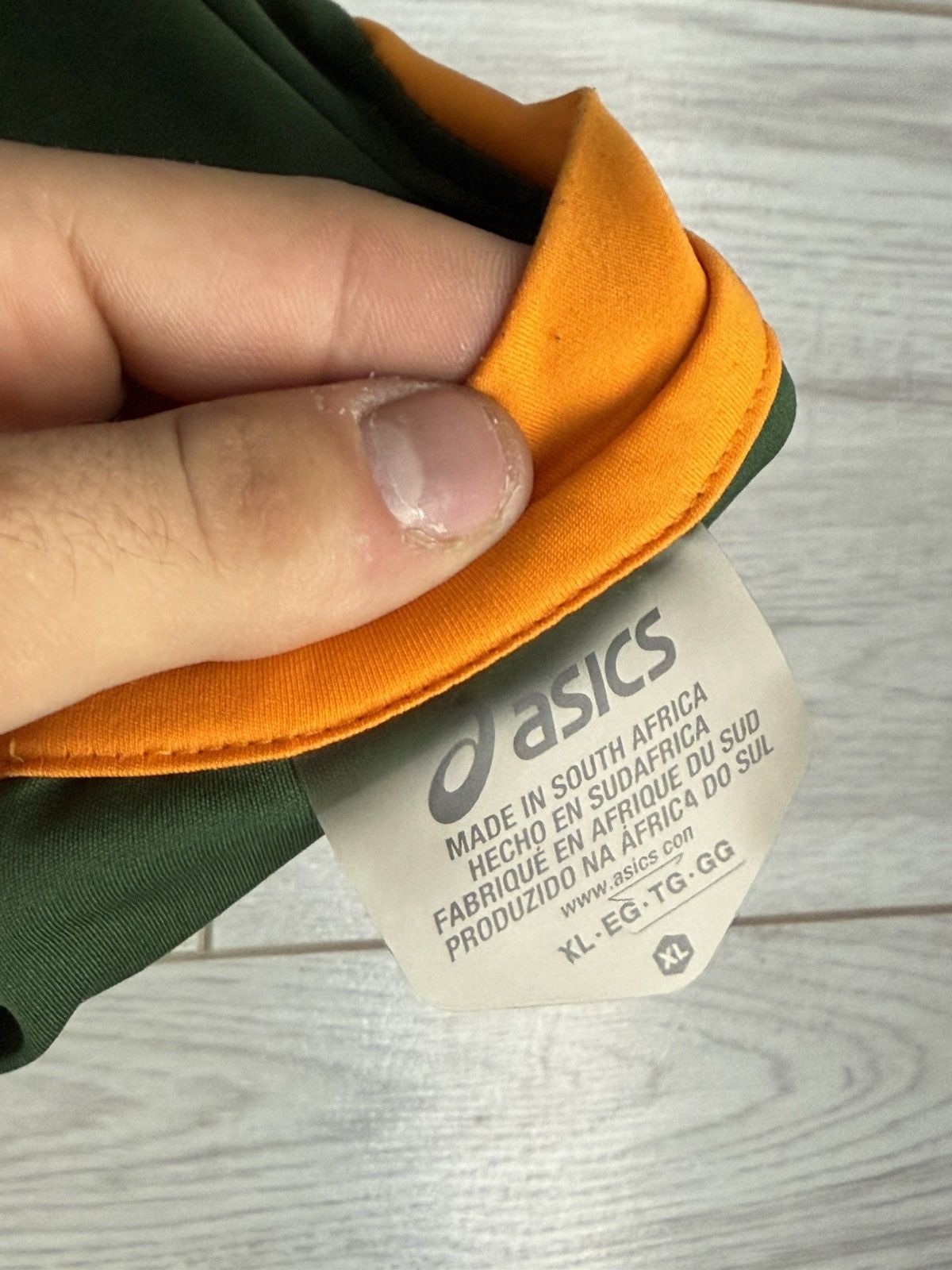 Asics Asics South Africa jersey rugby shirt Size US XL / EU 56 / 4 - 3 Thumbnail