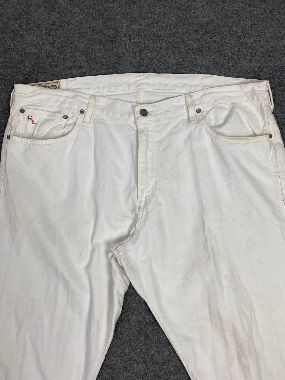 Polo Ralph Lauren vintage polo ralph lauren redline selvedge white denim Size US 44 / EU 60 - 8 Thumbnail