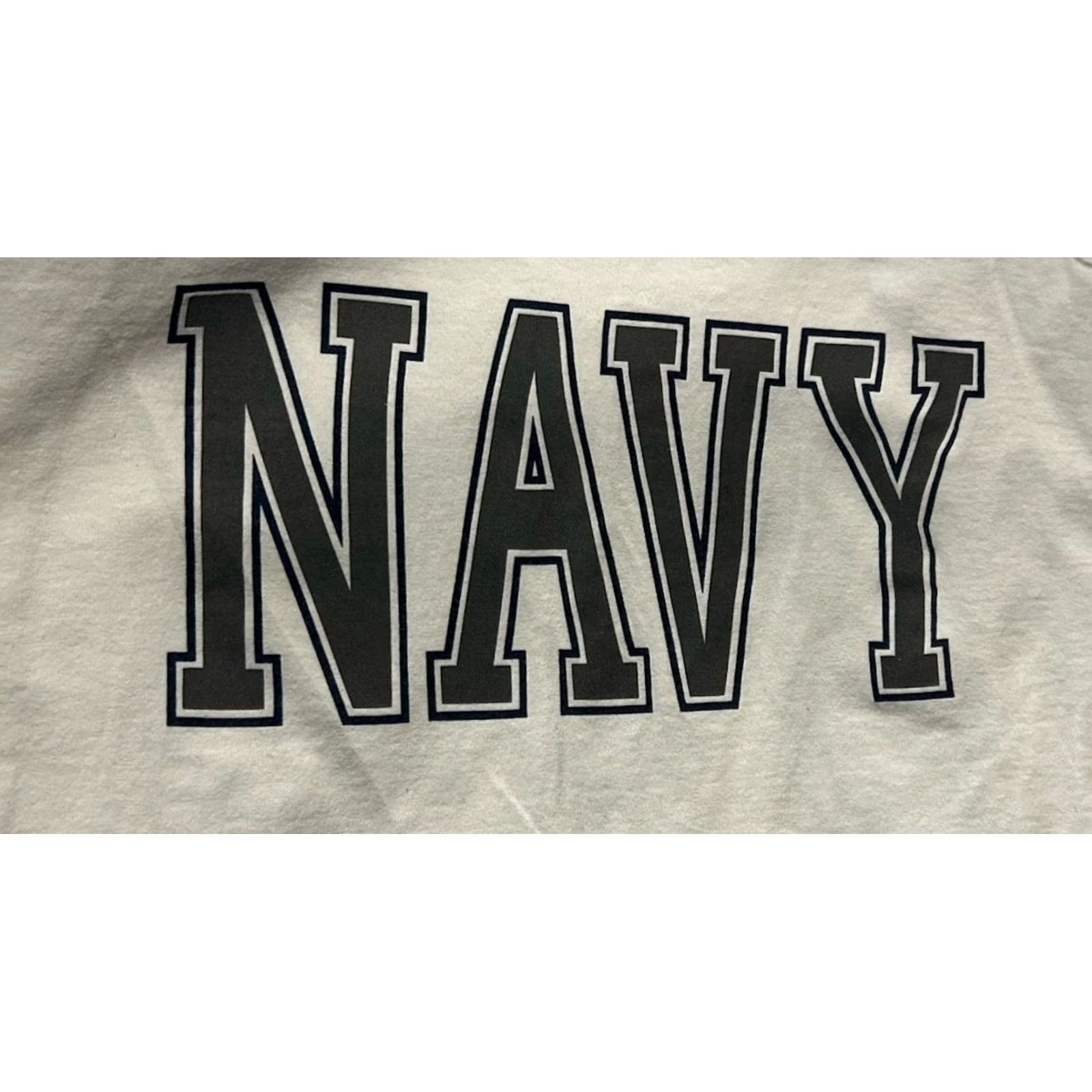 Soffe VINTAGE US Navy Shirt Short Sleeve Men XL Double Sided Reflective Graphic Soffe’s Choice Navy Logo Tee Size US XL / EU 56 / 4 - 6 Thumbnail