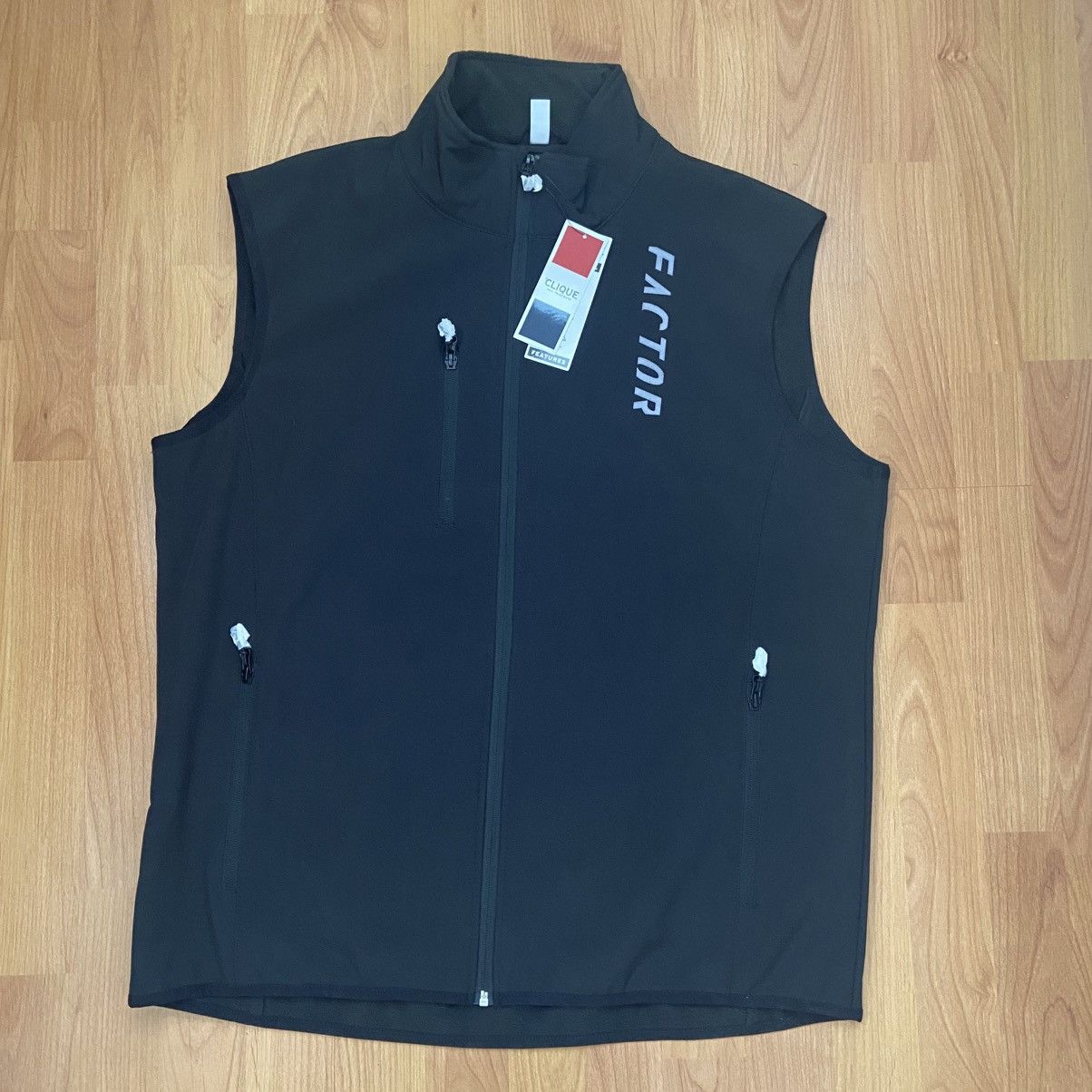 Clique Factor Bikes Logo Clique Classic Softshell Vest Men’s XL Size US XL / EU 56 / 4 - 1 Thumbnail