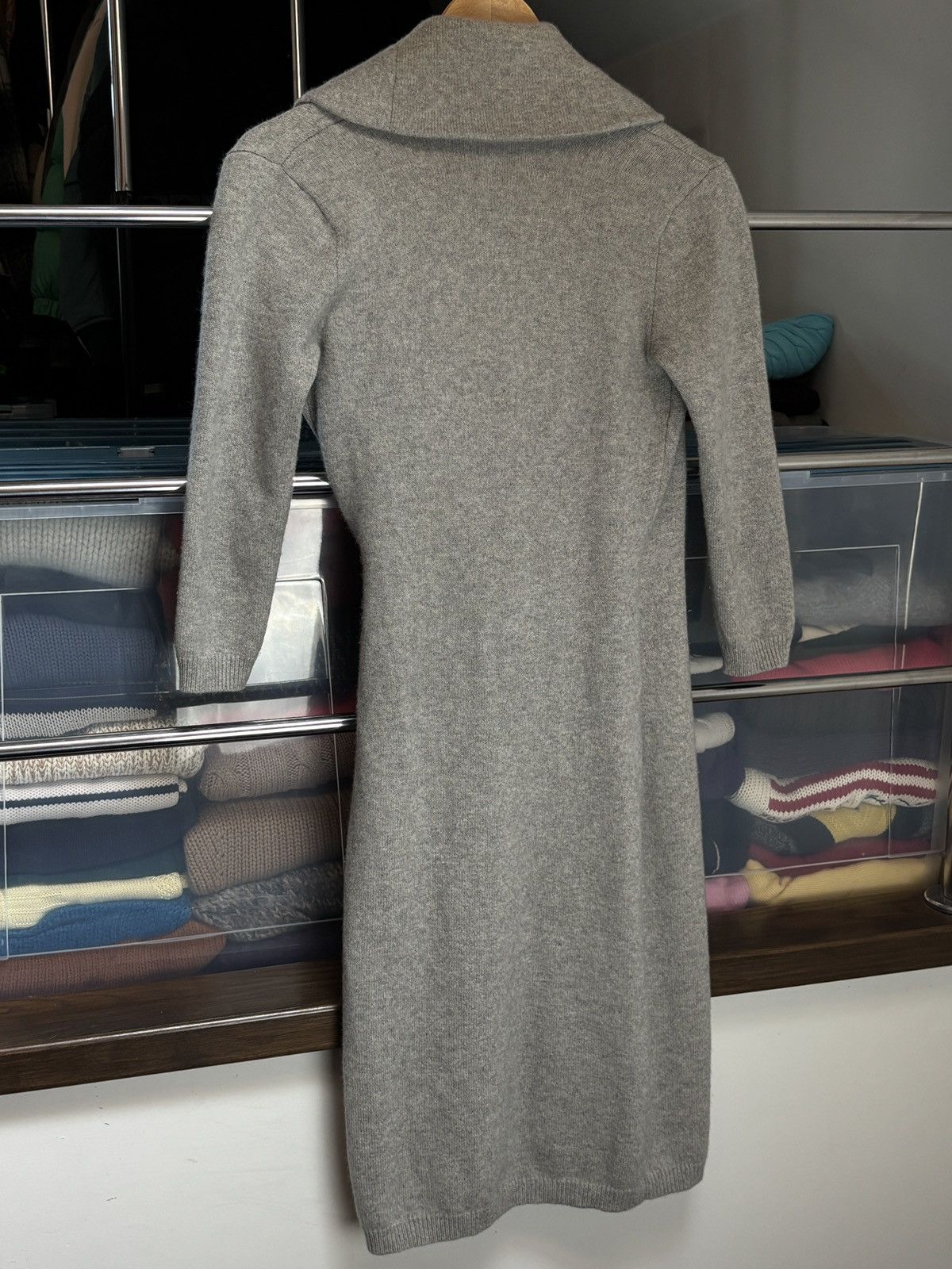 Ralph Lauren Black Label Ralph Lauren Black Label Knitted Wool Cashmere Silk Dress Size S / US 4 / IT 40 - 8 Thumbnail