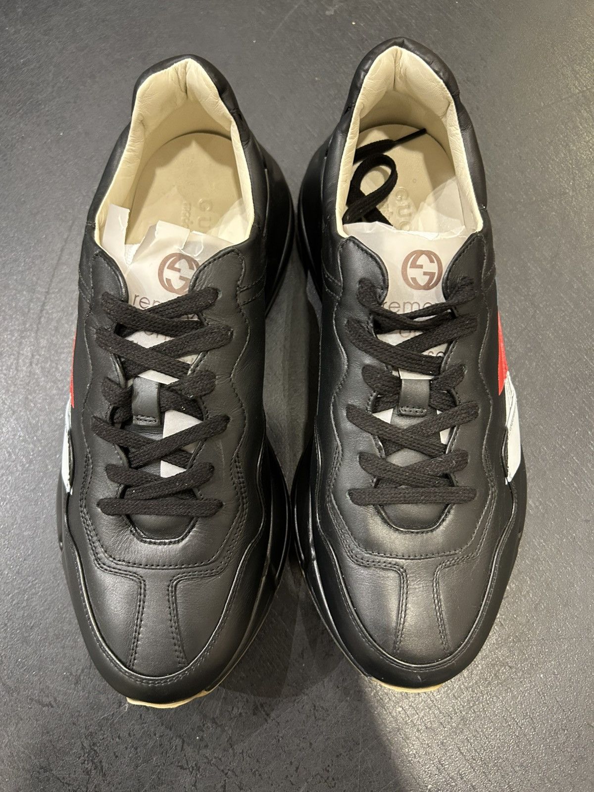 Gucci Gucci Rython Stripe Sneakers Size US 10.5 / EU 43-44 - 6 Thumbnail