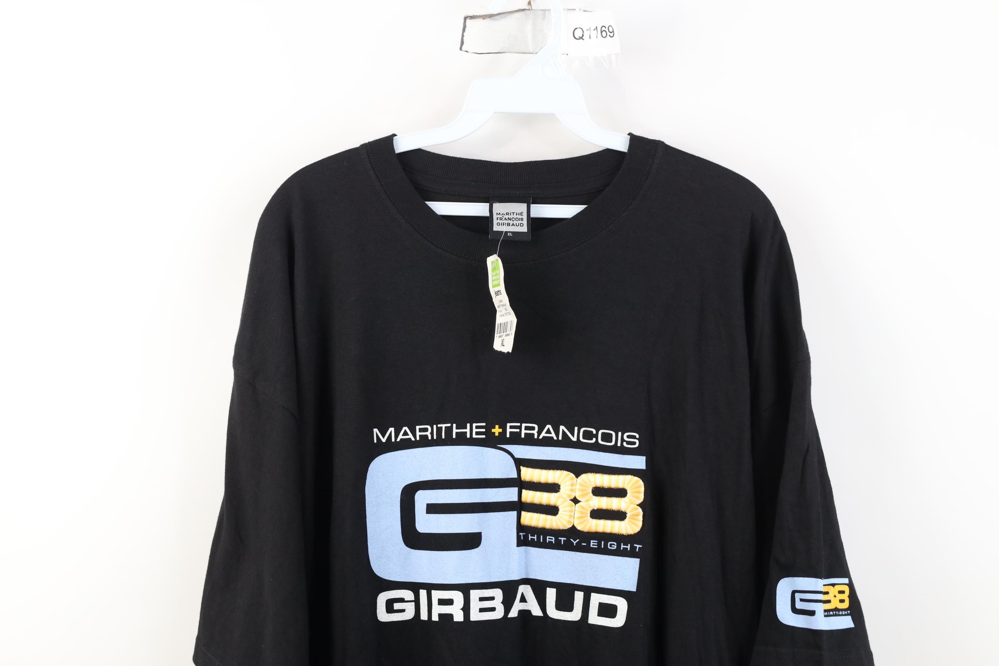 Marithe + Francois Girbaud Vintage 90s Marithe Francois Girbaud Baggy T-Shirt Black Size US XL / EU 56 / 4 - 2 Thumbnail