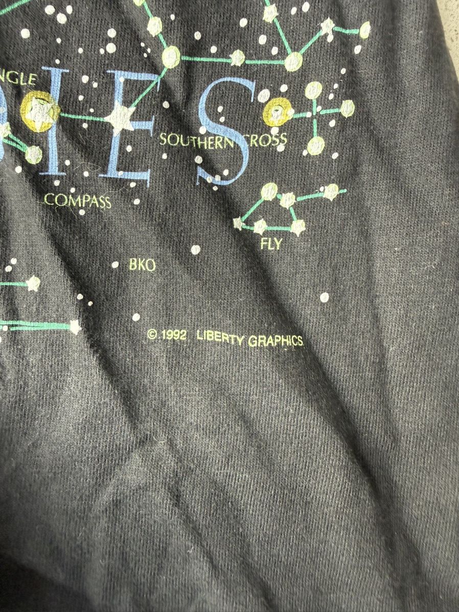 Vintage Vintage Heavenly Bodies 1992 Space Constellation Graphic Tee Size US M / EU 48-50 / 2 - 3 Thumbnail