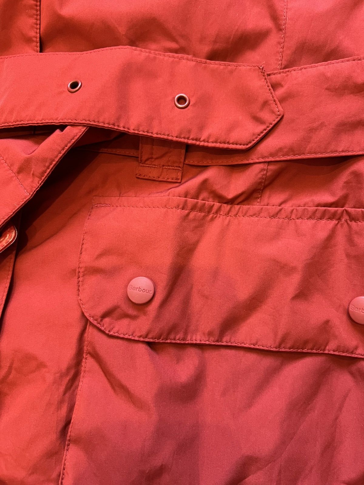 Barbour Barbour Red Multipocket Jacket Womens International Size XXL / US 16-18 / IT 52-54 - 6 Thumbnail