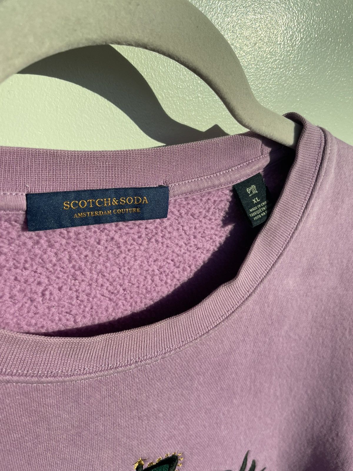 Scotch & Soda Scotch & Soda ‘Scotch Voyage’ Purple Sweater Size US XL / EU 56 / 4 - 4 Thumbnail