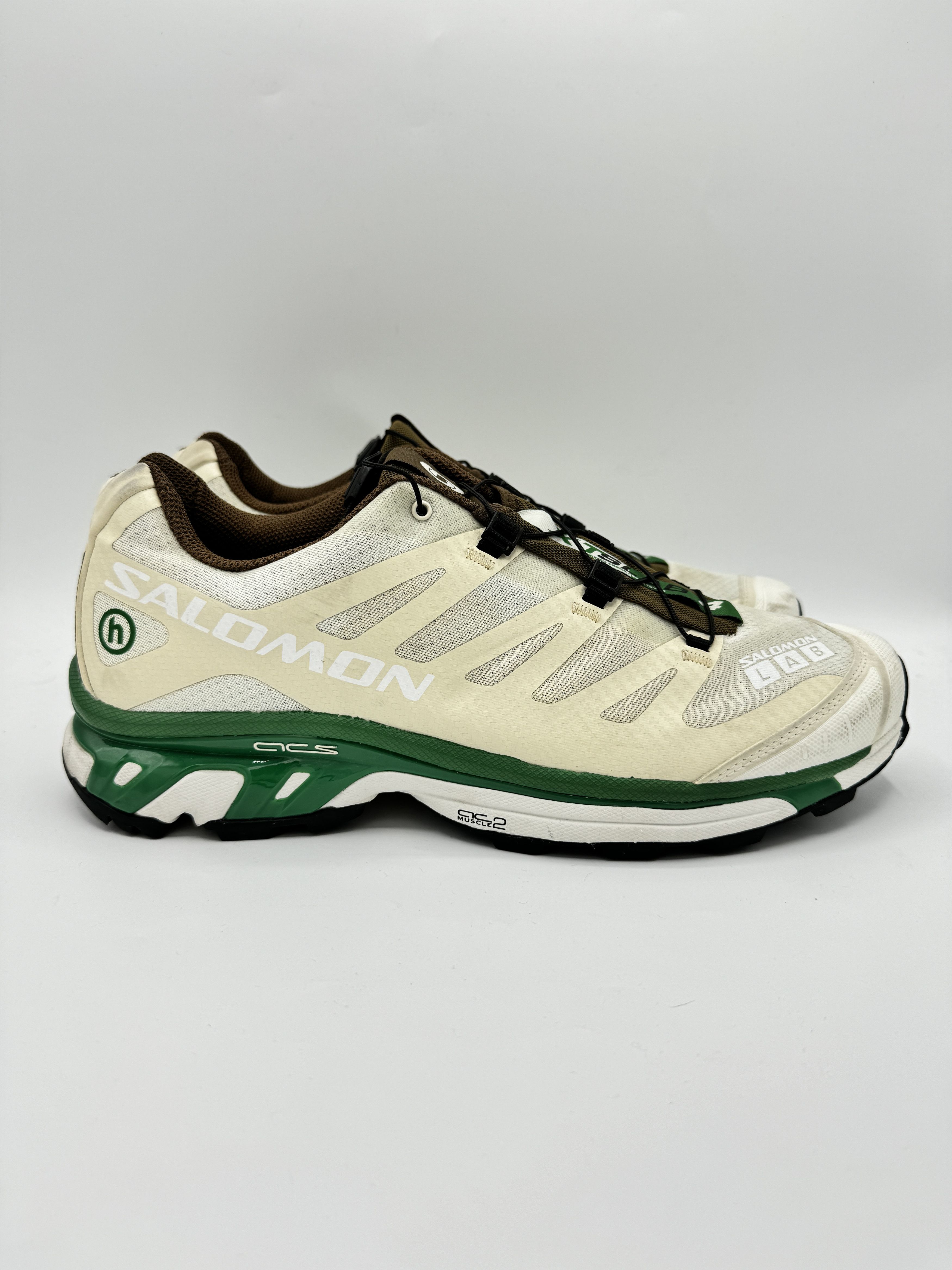 HIDDEN × Salomon Hidden NY x Salomon XT-4 White Green Size US 11.5 / EU 44-45 - 2 Thumbnail