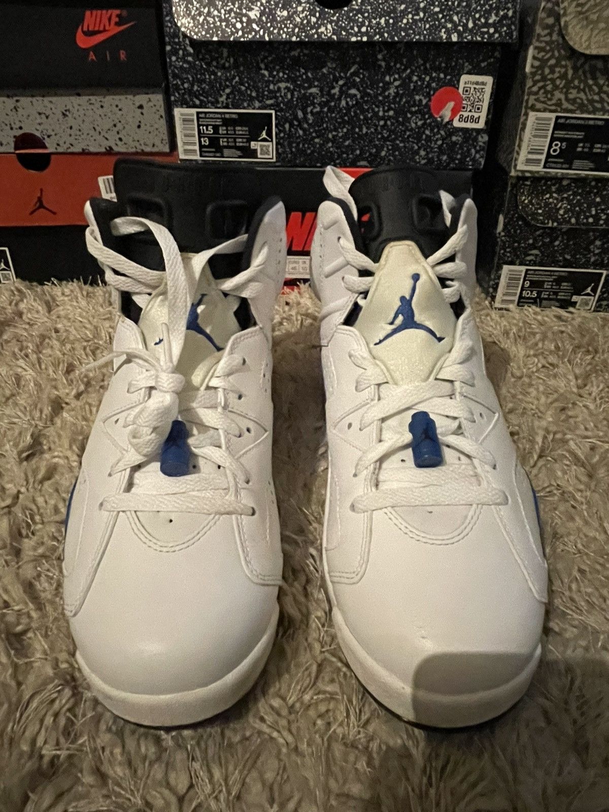 Jordan Brand Jordan 6 Sport Blue Size US 8.5 / EU 41-42 - 4 Thumbnail