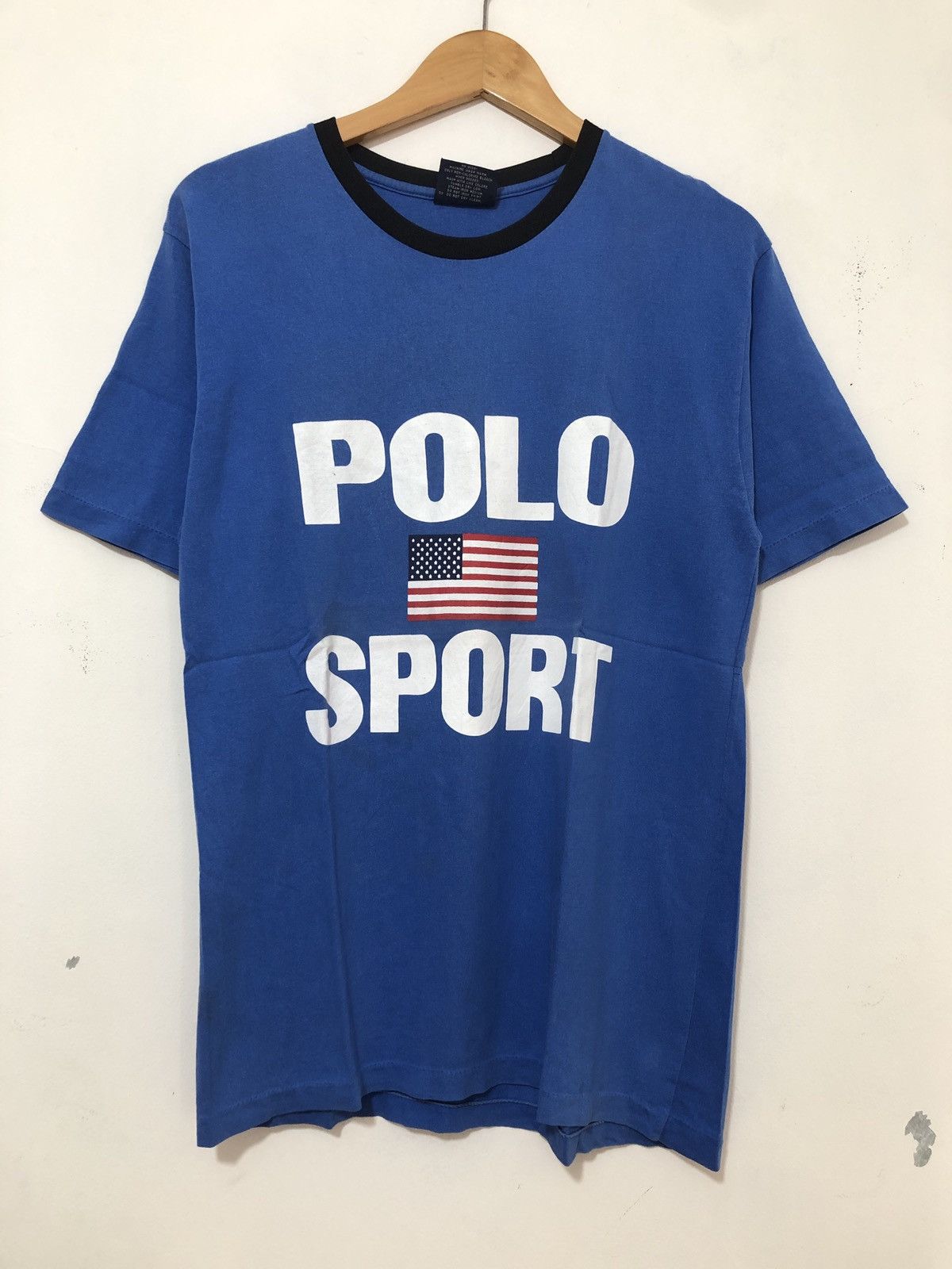 Polo Ralph Lauren × Vintage Vintage Ralph Lauren Polo Sport Ringer T-Shirt Size US M / EU 48-50 / 2 - 1 Thumbnail