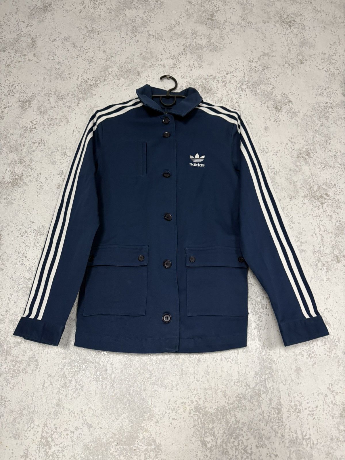 Adidas Adidas Originals Sample Worker Jacket Navy Coach Utility S Size US S / EU 44-46 / 1 - 1 Thumbnail