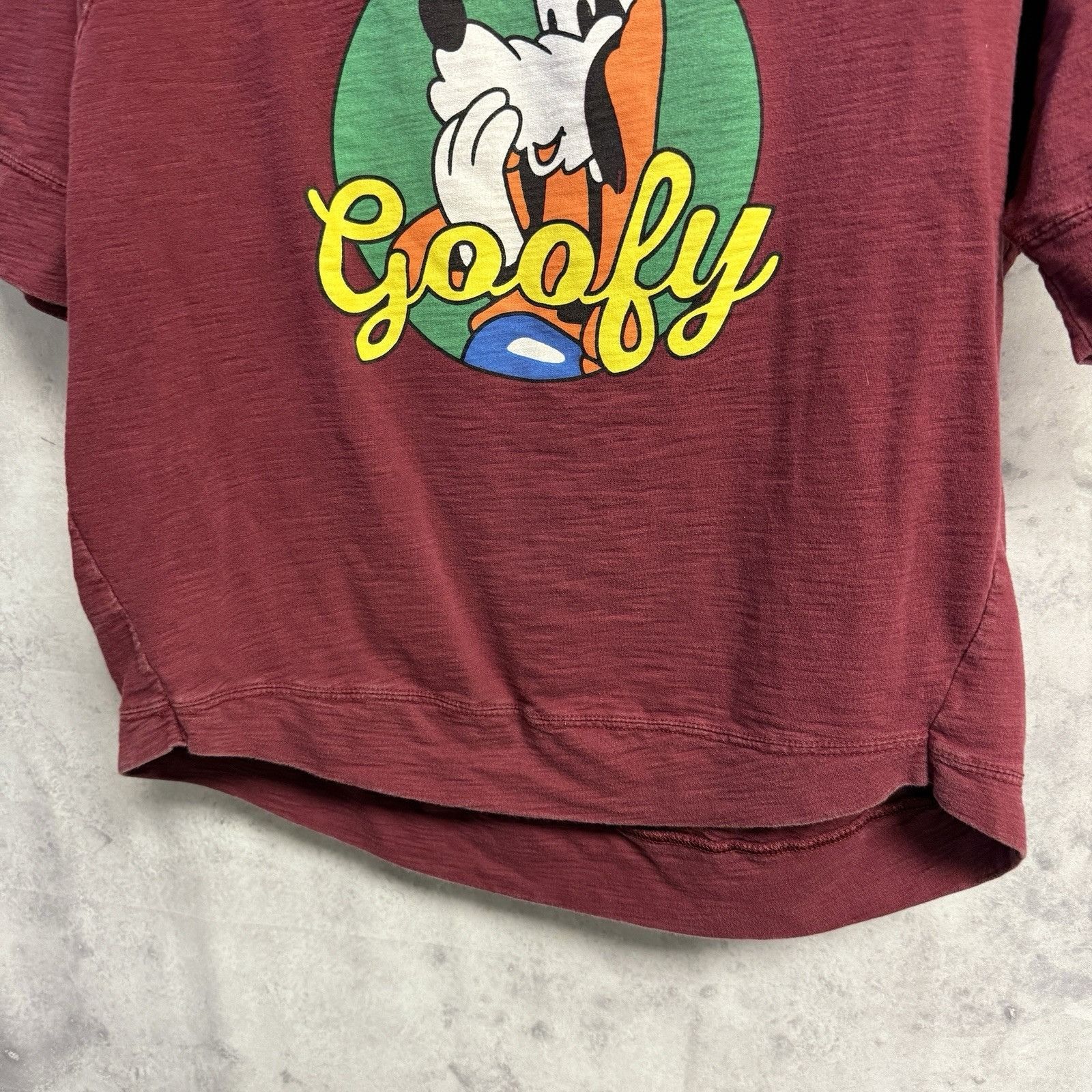 Vintage Vintage Goofy T Shirt Adult XL 24x24 Marron Red Disney Schoo Size US XL / EU 56 / 4 - 6 Thumbnail